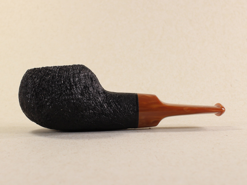 Sandblasted Mini Tomato with Antique Bakelite | 2017