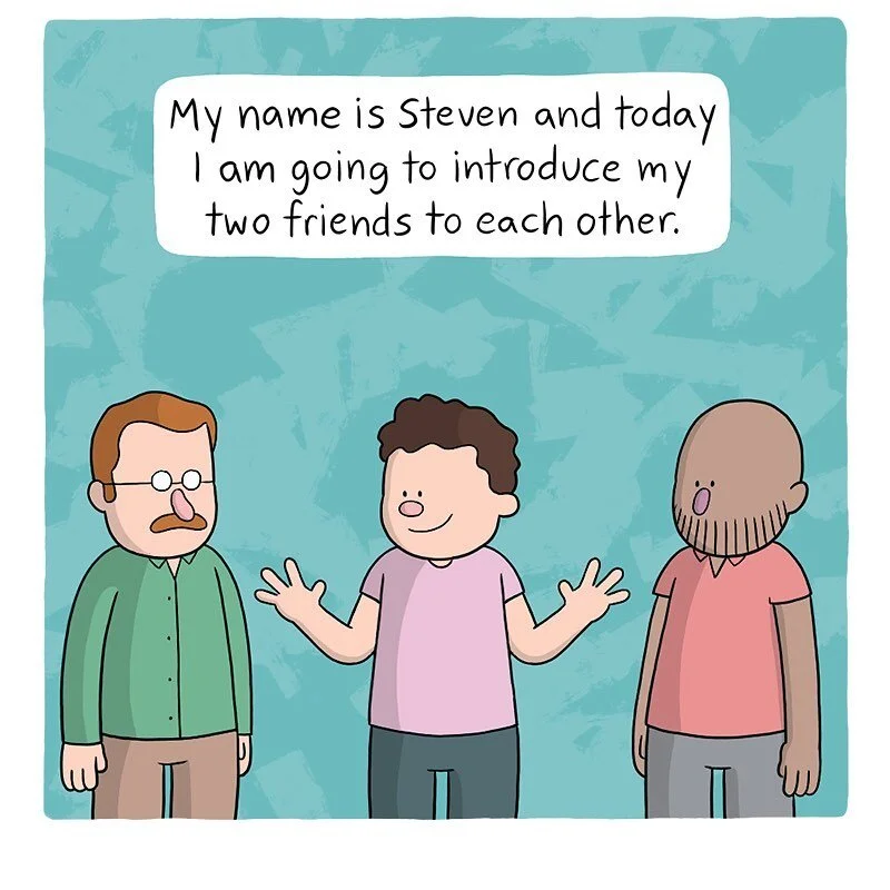 #tbt to when we could see friends.
.
#friends #friendship #relationships #comic #webcomic #webtoon #comics #webcomics #webtoons #comix #webcomix #baldstache #funny #comedy #humor #lol #haha #instacomic  #igcomic #instacomics #igcomics #instacomix #ig