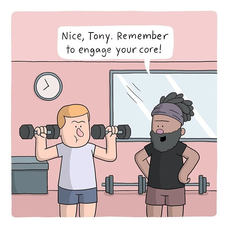 #tbt to a maskless engagement.
.
#core #workout #gym #fitness #health #coreworkout #healthy #coreworkouts #relatable #comic #webcomic #webtoon #comics #webcomics #webtoons #comix #webcomix #baldstache #funny #comedy #humor #lol #haha #instacomic  #ig