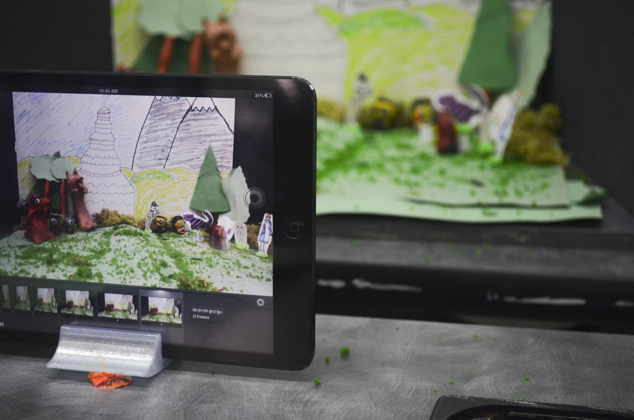 Stop-motion Animation at BotCamp (Makerbot Foundation 2013)