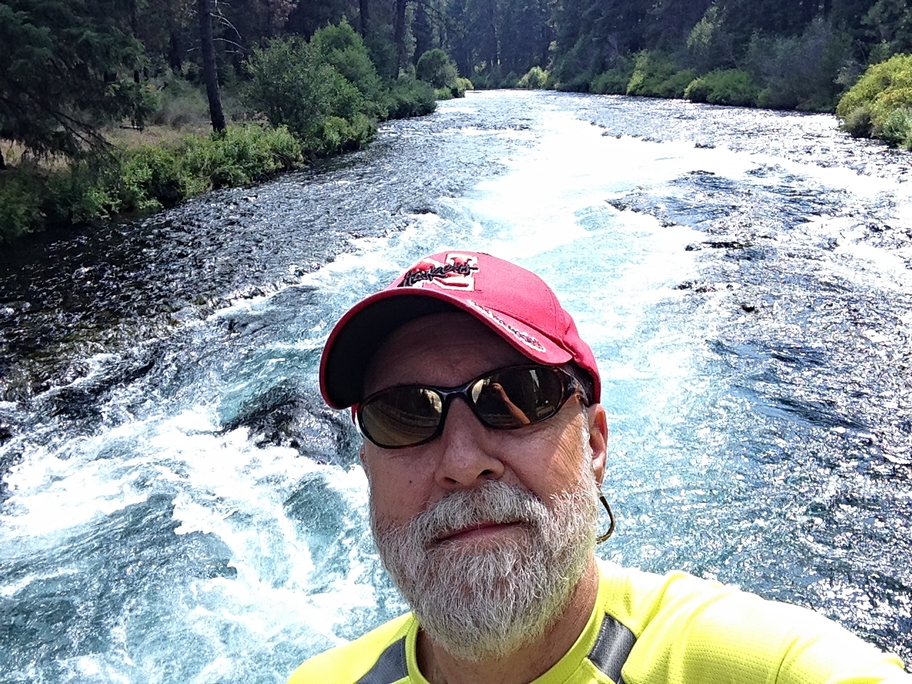  Wizard Falls on the Metolius River just east of Jack Creek where I was camped. 