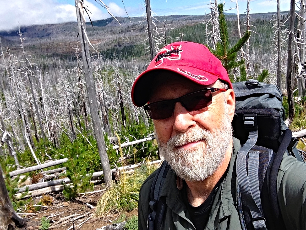  On the trail to Wasco Lake located in the Mt. Jefferson Wilderness Area, not far from the base of Three Finger Jack. 