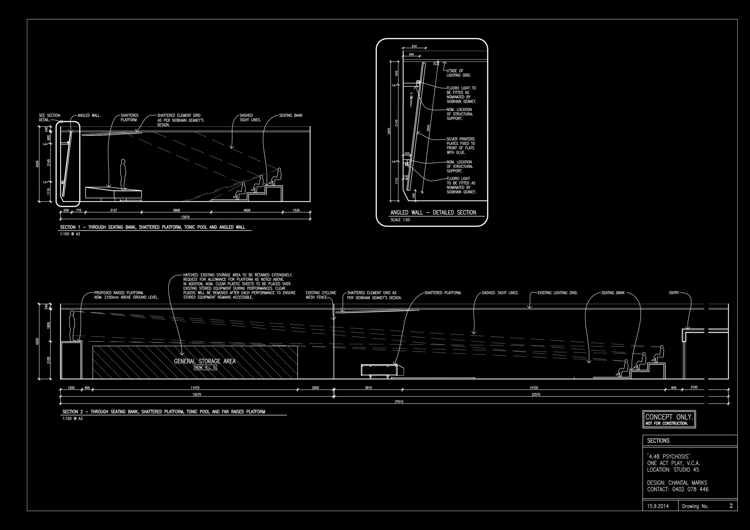 Technical Drawings: Chantal Marks