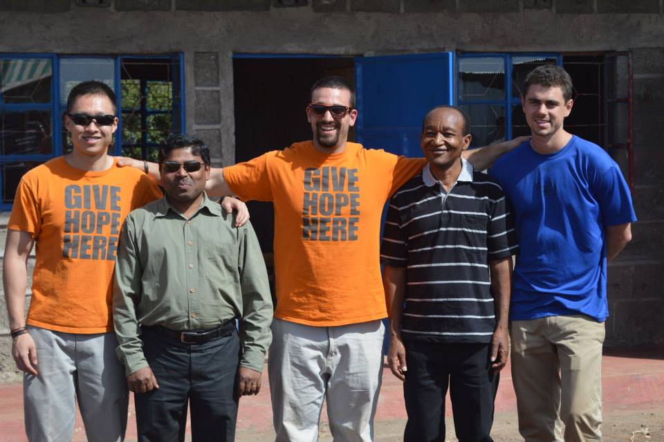 Daniel Reitman, Chipeng Liang, Henry Klion in Kenya at Hope For Hope Project.jpg