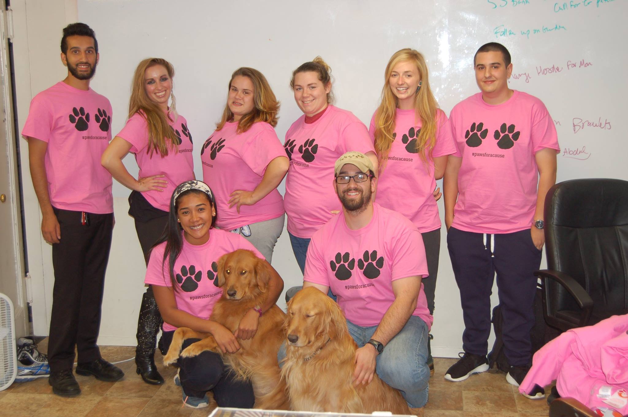 Daniel Reitman, Breast Cancer Fundraiser with Dan's Dog Walking and Pet Sitting Team.jpg