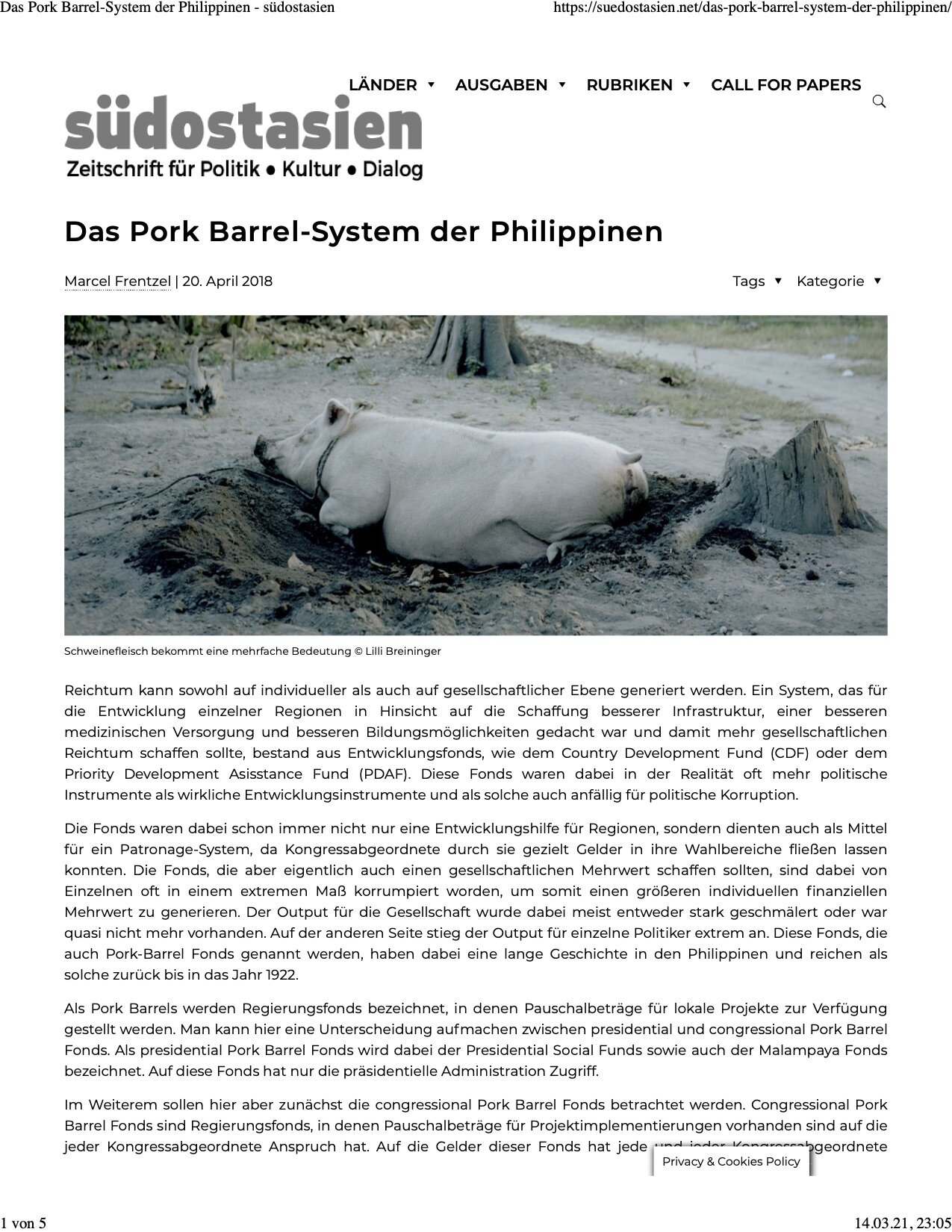 Das Pork Barrel-System der Philippinen - südostasien.jpg