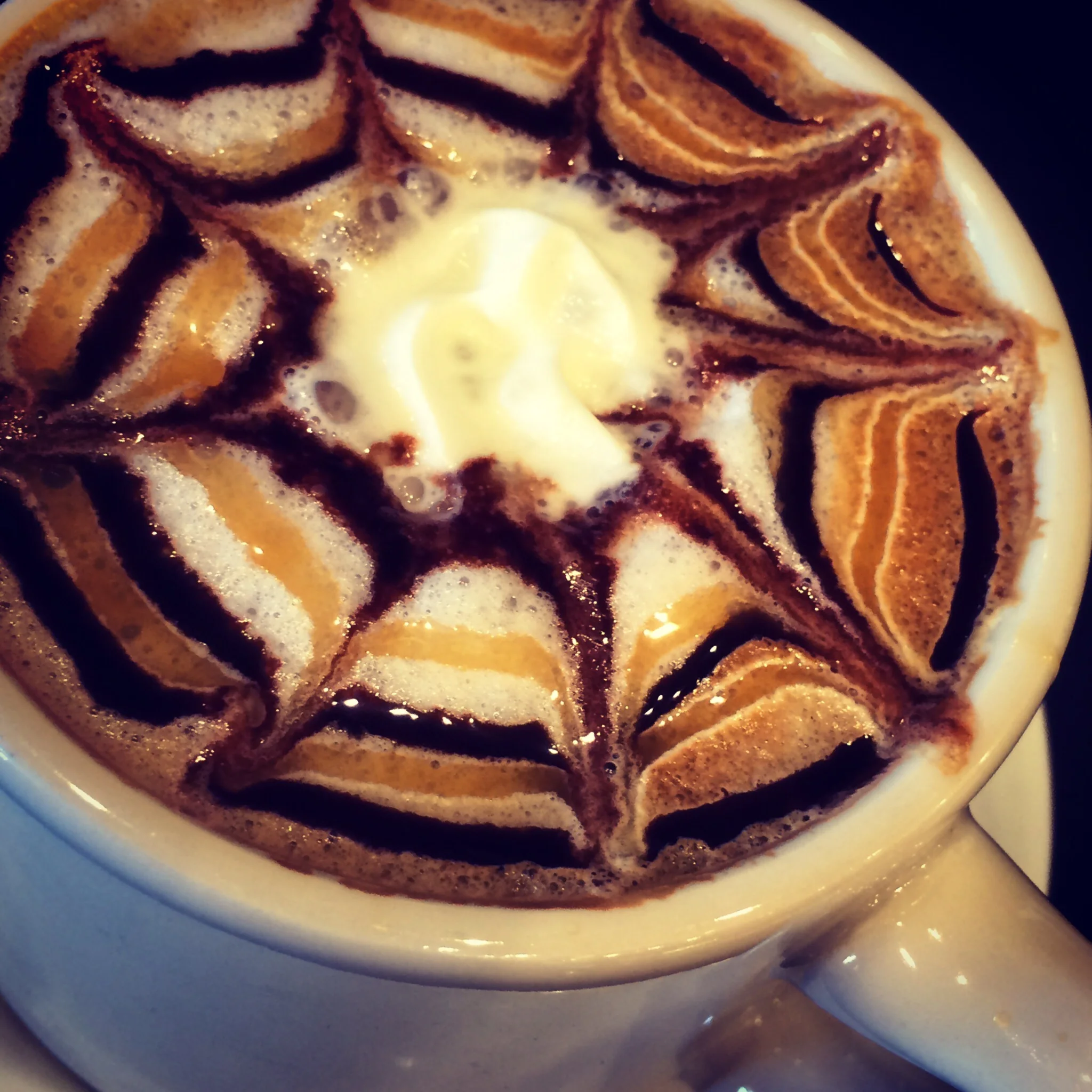 A delicious cup of coffee