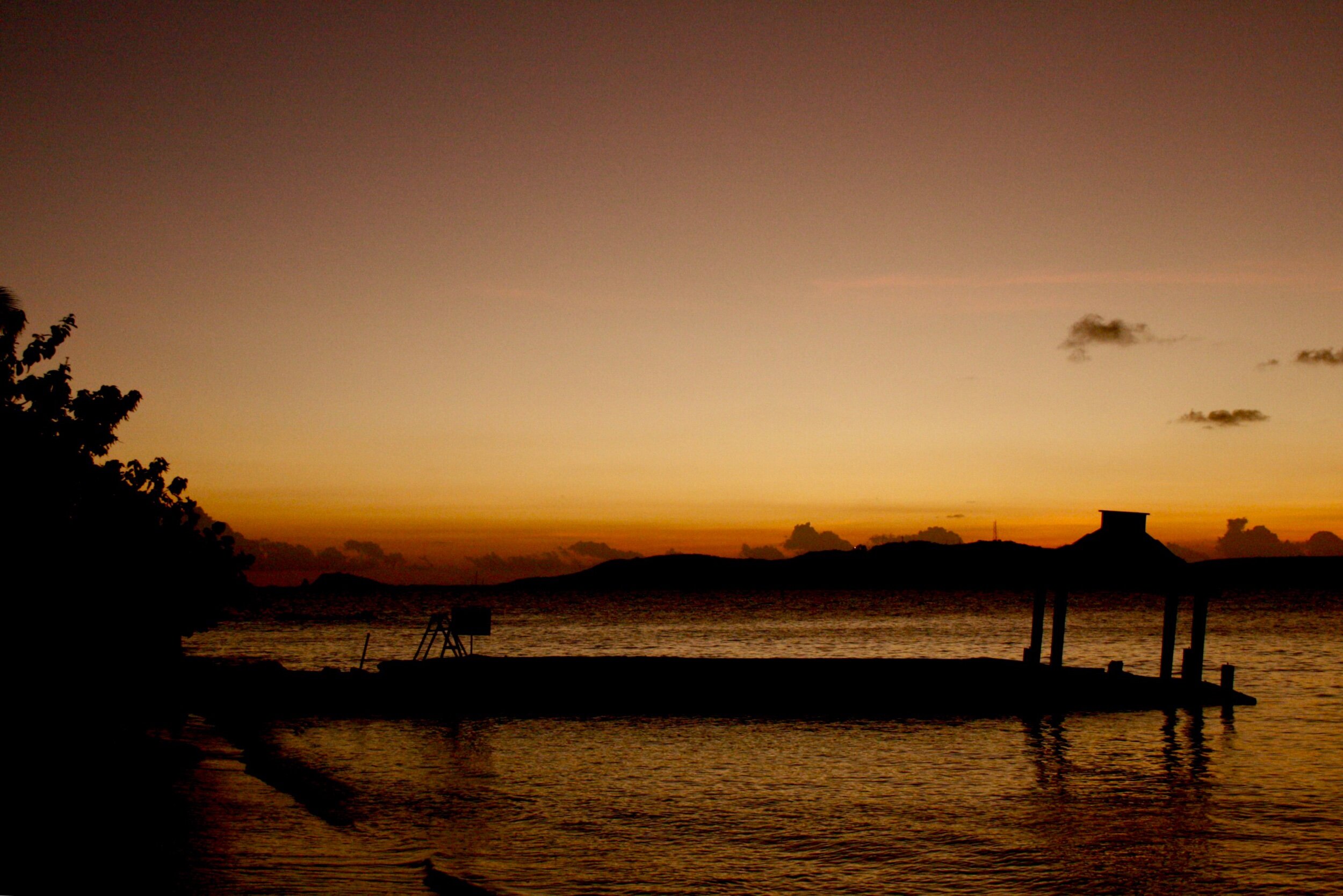 WayBack: St. Thomas at Sunset