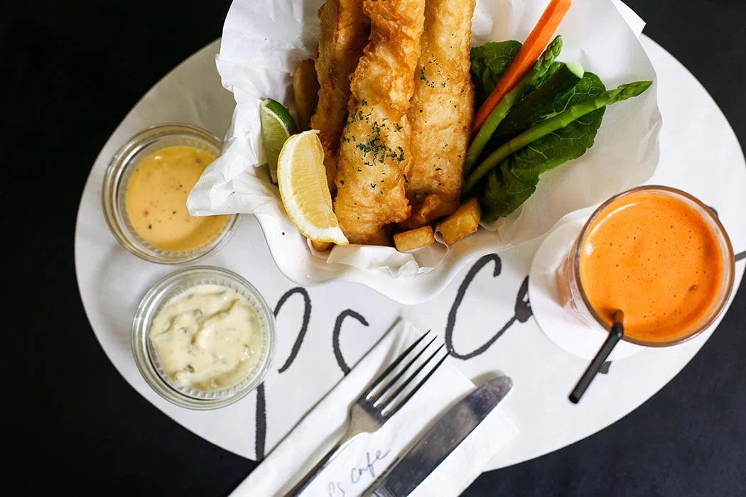 Tiger Beer-battered Fish & Chips