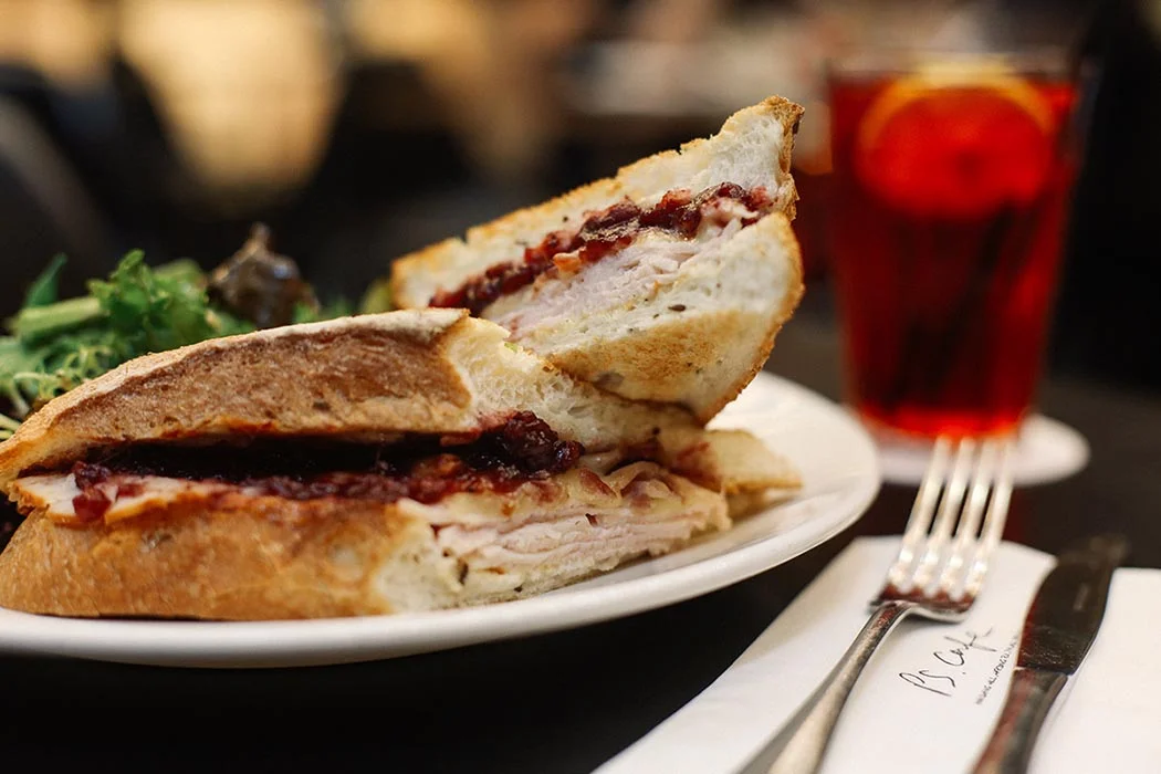 PS. Turkey Cranberry Sandwich