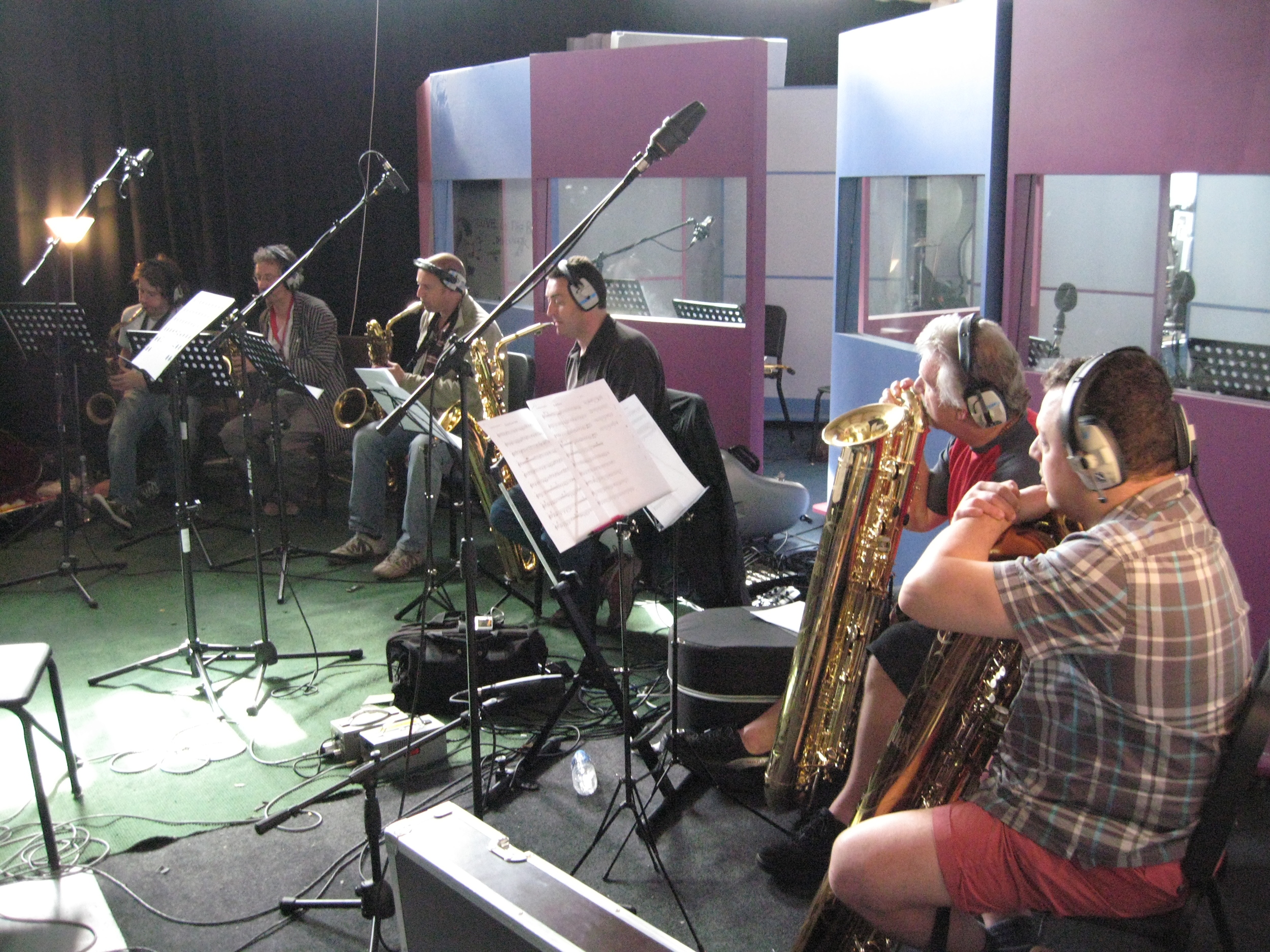 Guillemots Red Album, 2007 Ben Castle, Dai Pritchard, MW, Dave Bishop, Phil Todd, Pete Long