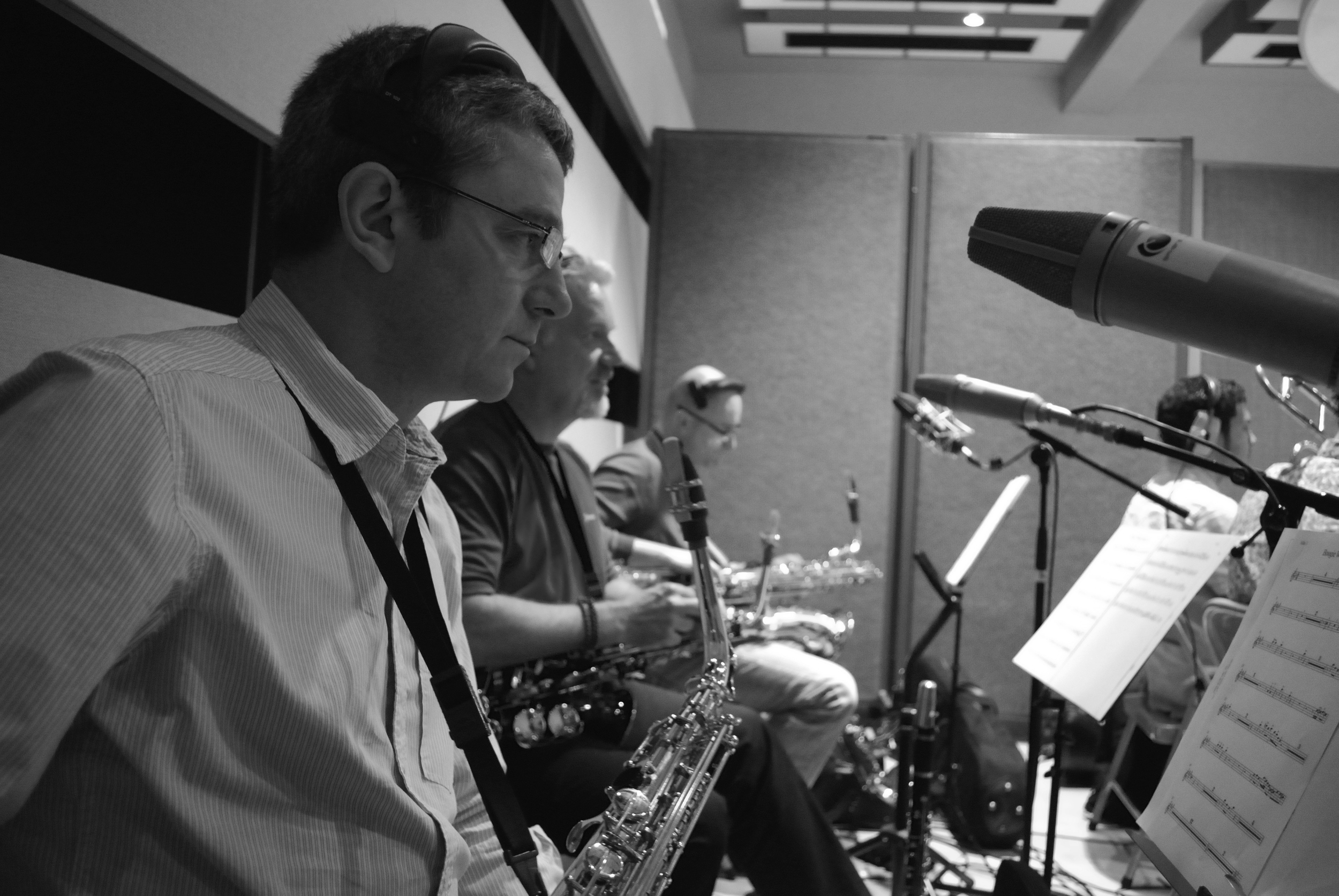 Jamie Talbot, 2008. One of the world's most recorded alto sax players.
