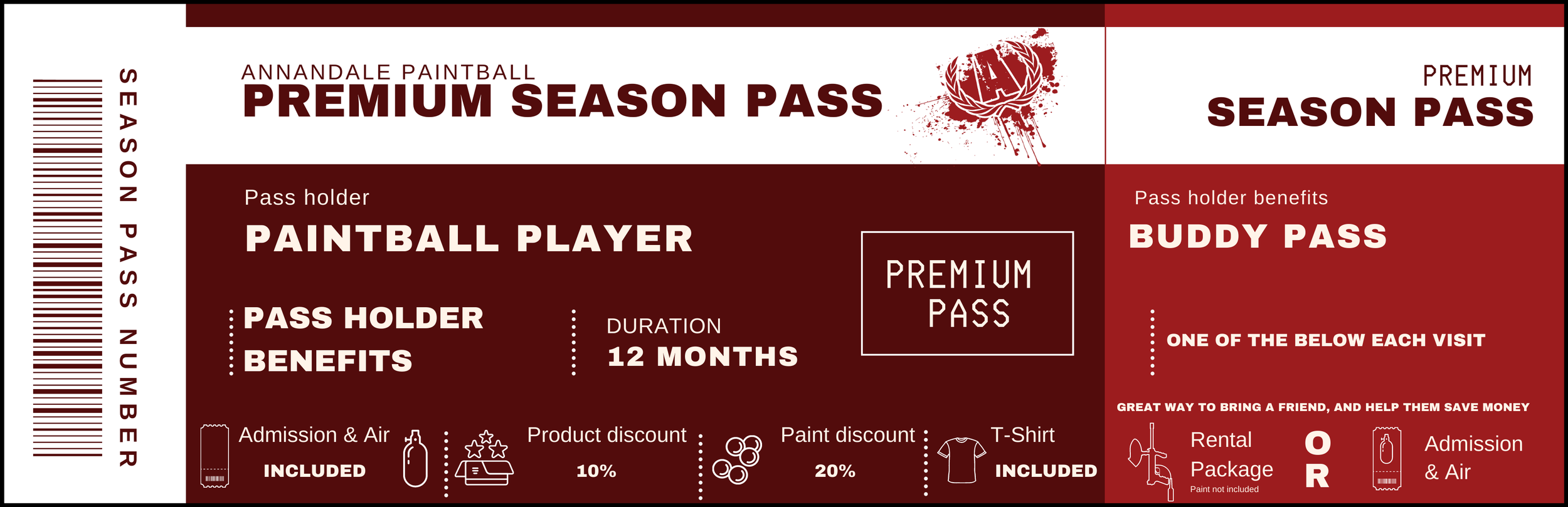 Season Passes — Annandale Paintball