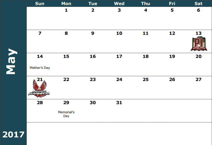 May 13 - MPPL Tournament May 21- Warbirds Practice / Sunday Challenge