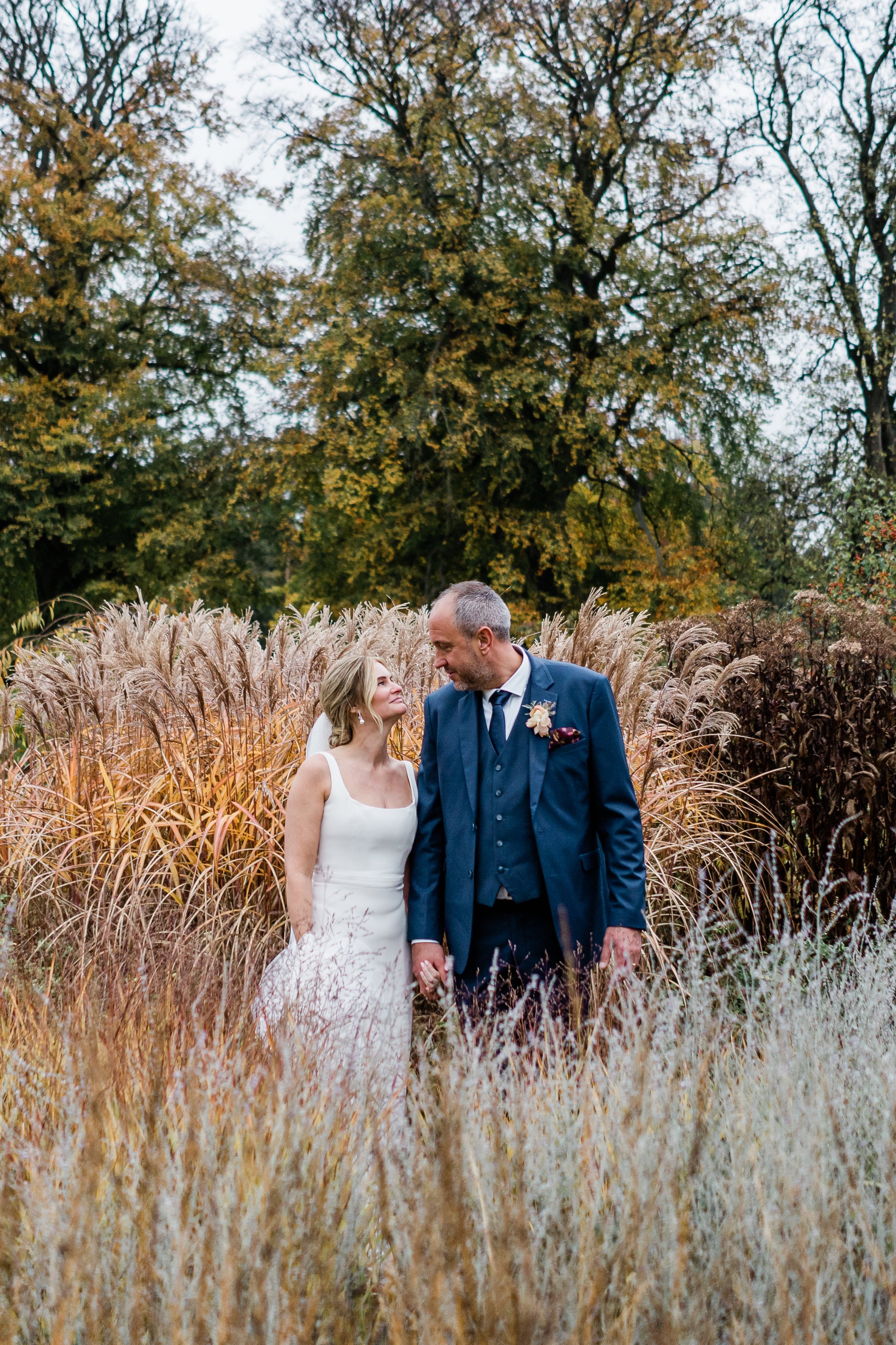 Esther &amp; Scott - A twilight winter wedding at The Fig House, Middleton Lodge