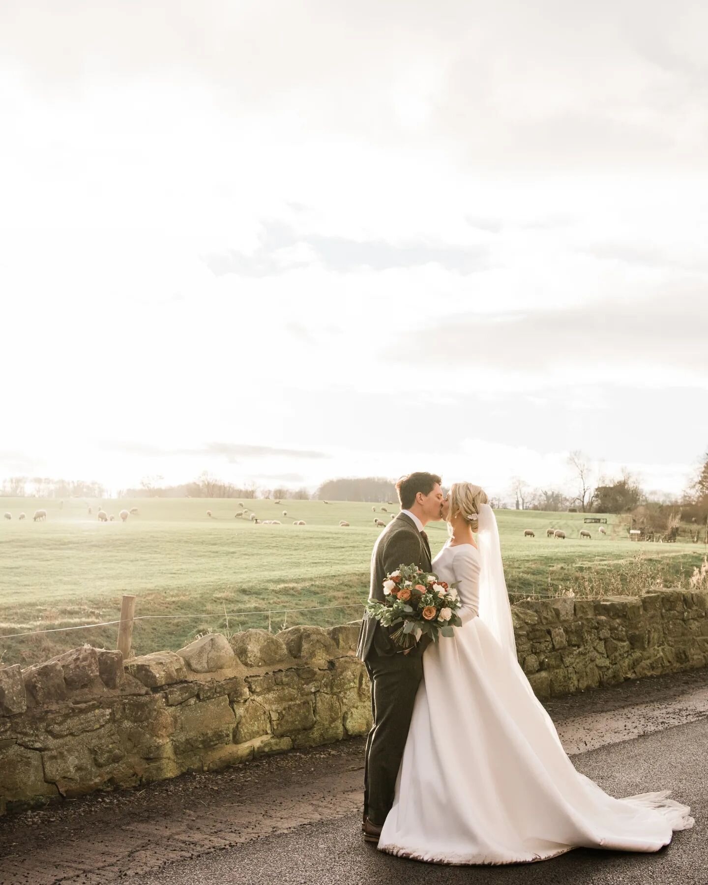 A special end to a wonderful year of weddings with Sophie &amp; Craig's incredible day! Such a joy to be able to capture it for them. The winter light was magic ☆

Video @wewerehere.uk
Venue @doxfordbarns 
MUA @mubyleigh
Dress @suzanneneville 
Floral