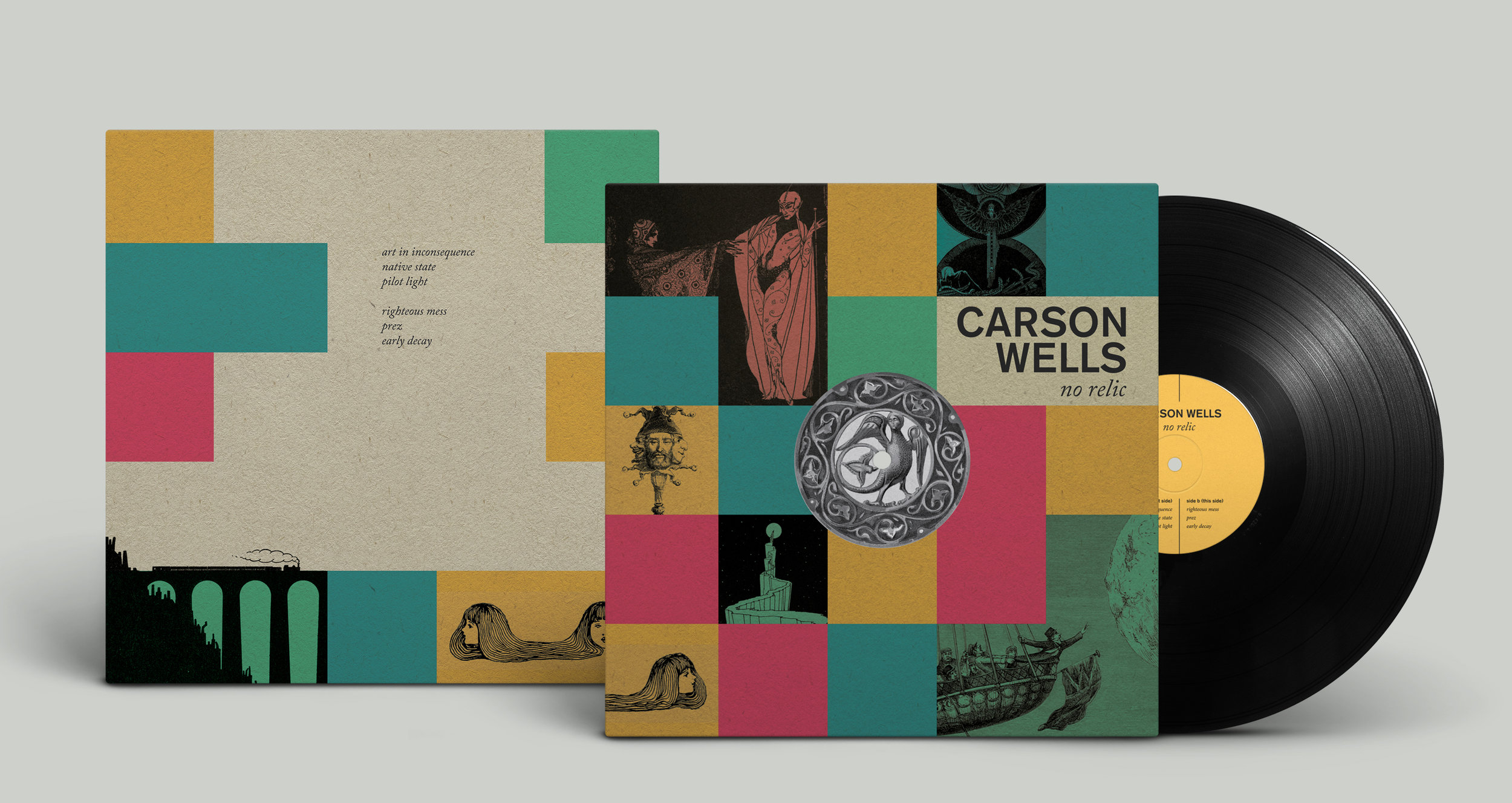 Carson Wells 'No Relic' LP