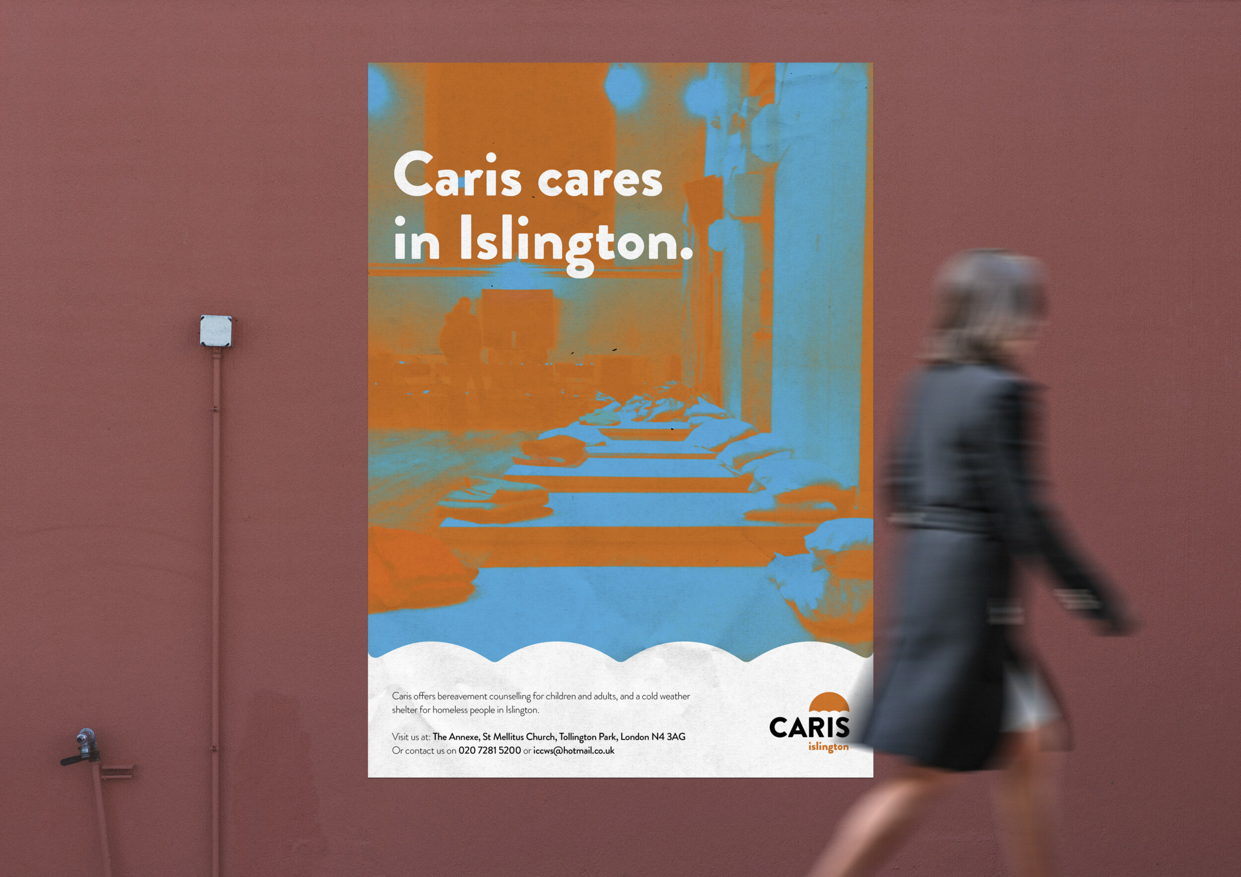 CARIS Islington branding and marketing