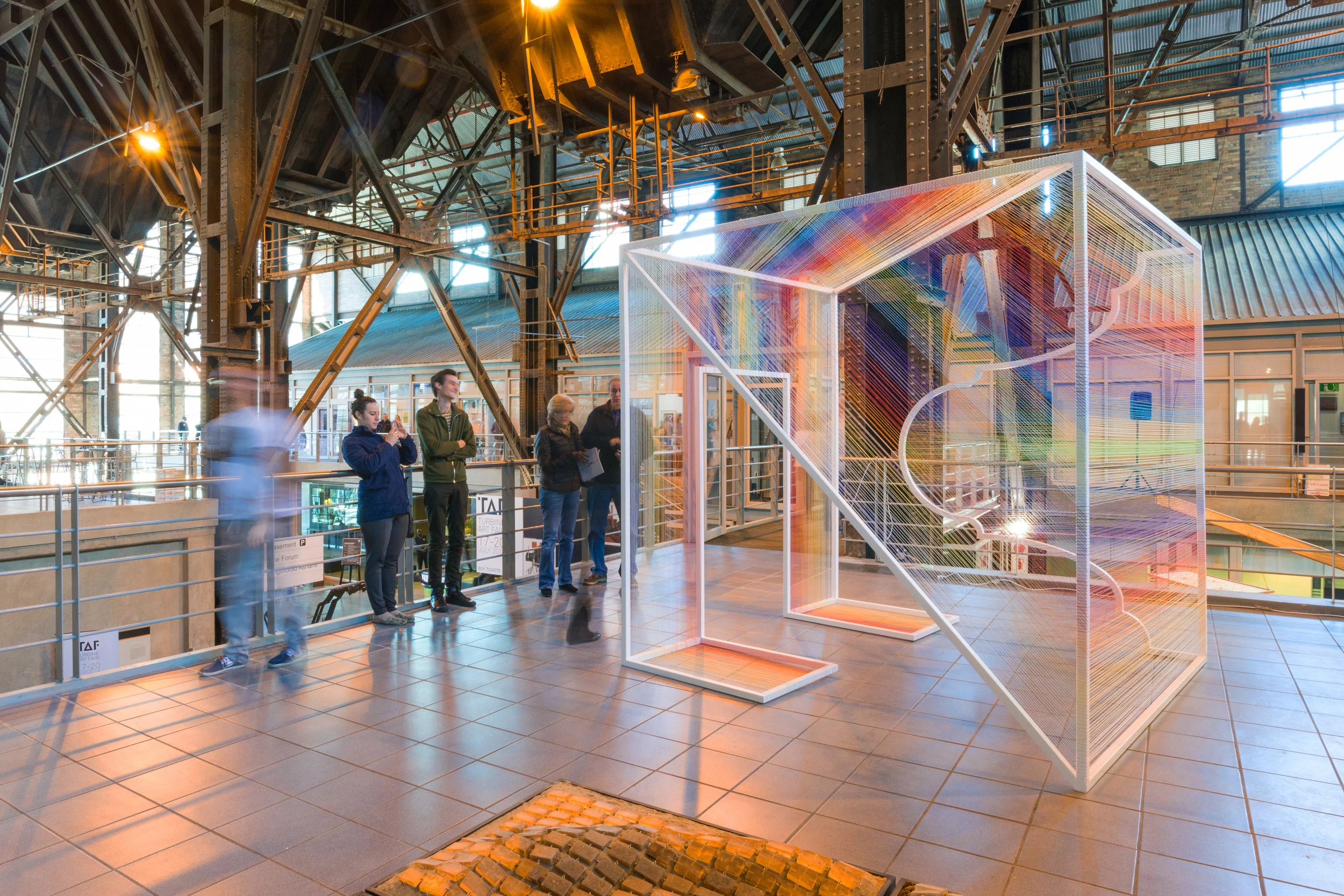 This untitled artwork was created in participation of the Assemblage Fresh Produce peer mentoring and exhibition programme held at the Turbine Art Fair in Johannesburg (2014).
