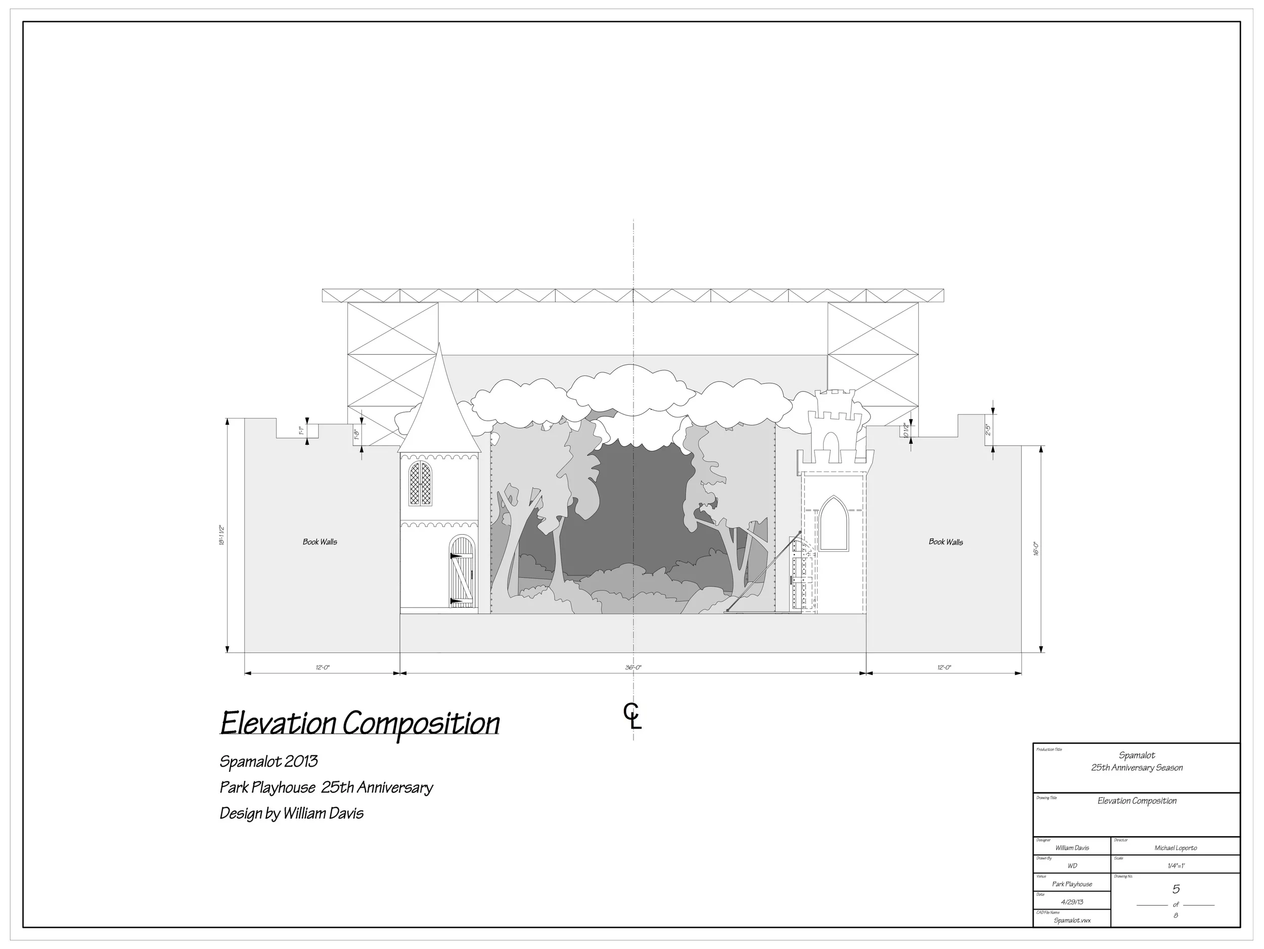 Spamalot Elevation Composition