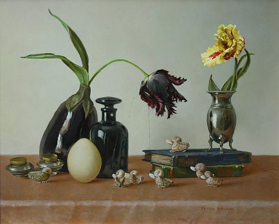 "Vernal Point" Oil on panel 16" x 19 1/2"