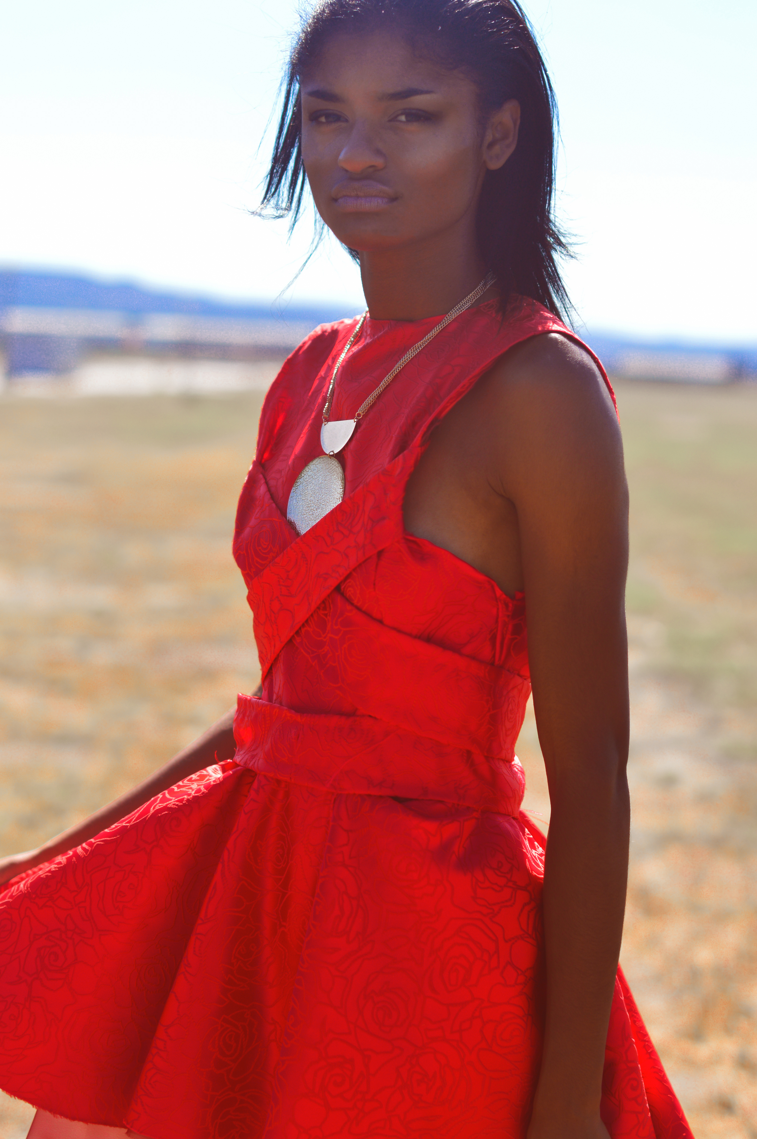 Rouge CrissCross dress