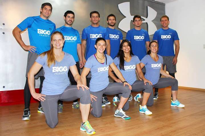 Team BIGG Friends, with Titus