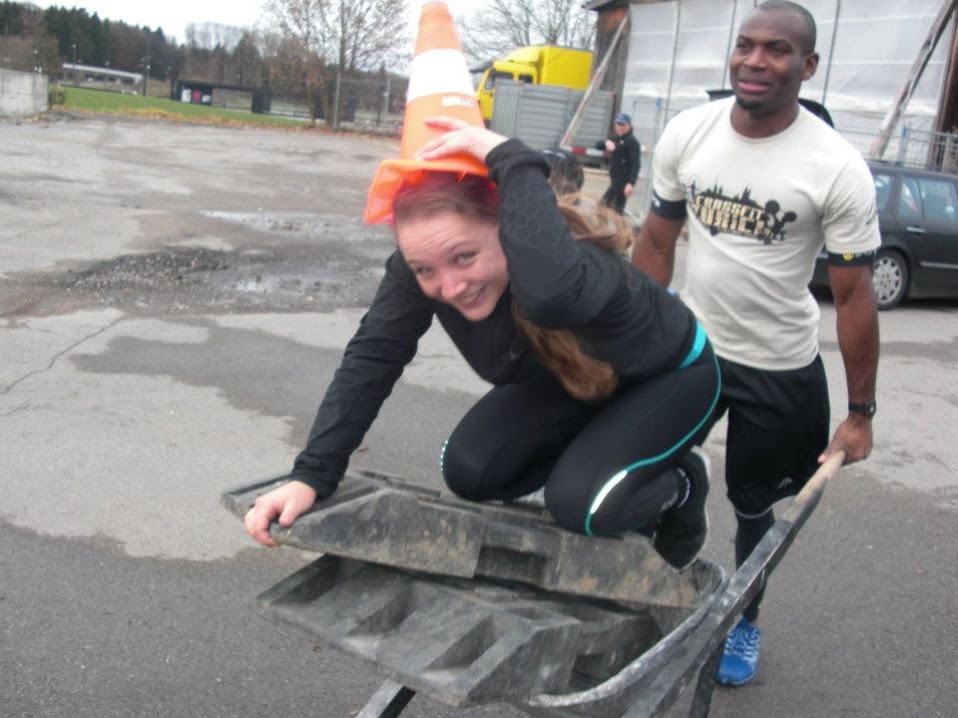 Coach Domi and Co-owner Isaac having fun during the 2011 event