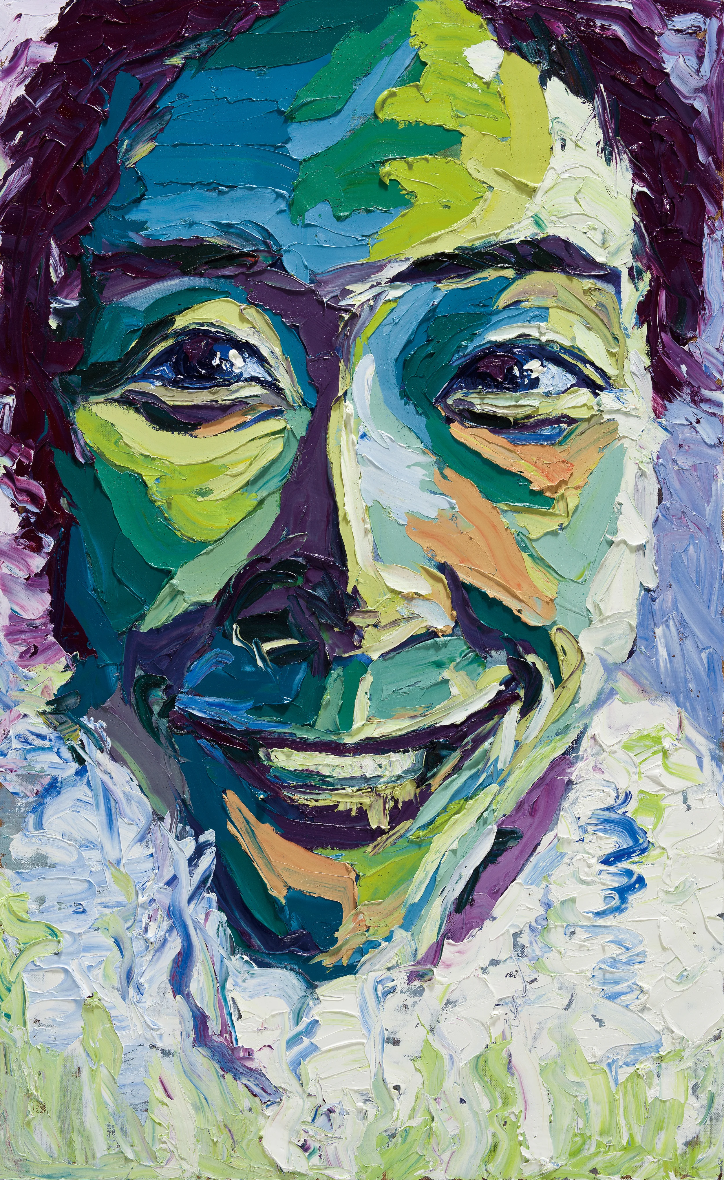 "A wise smile" Sold