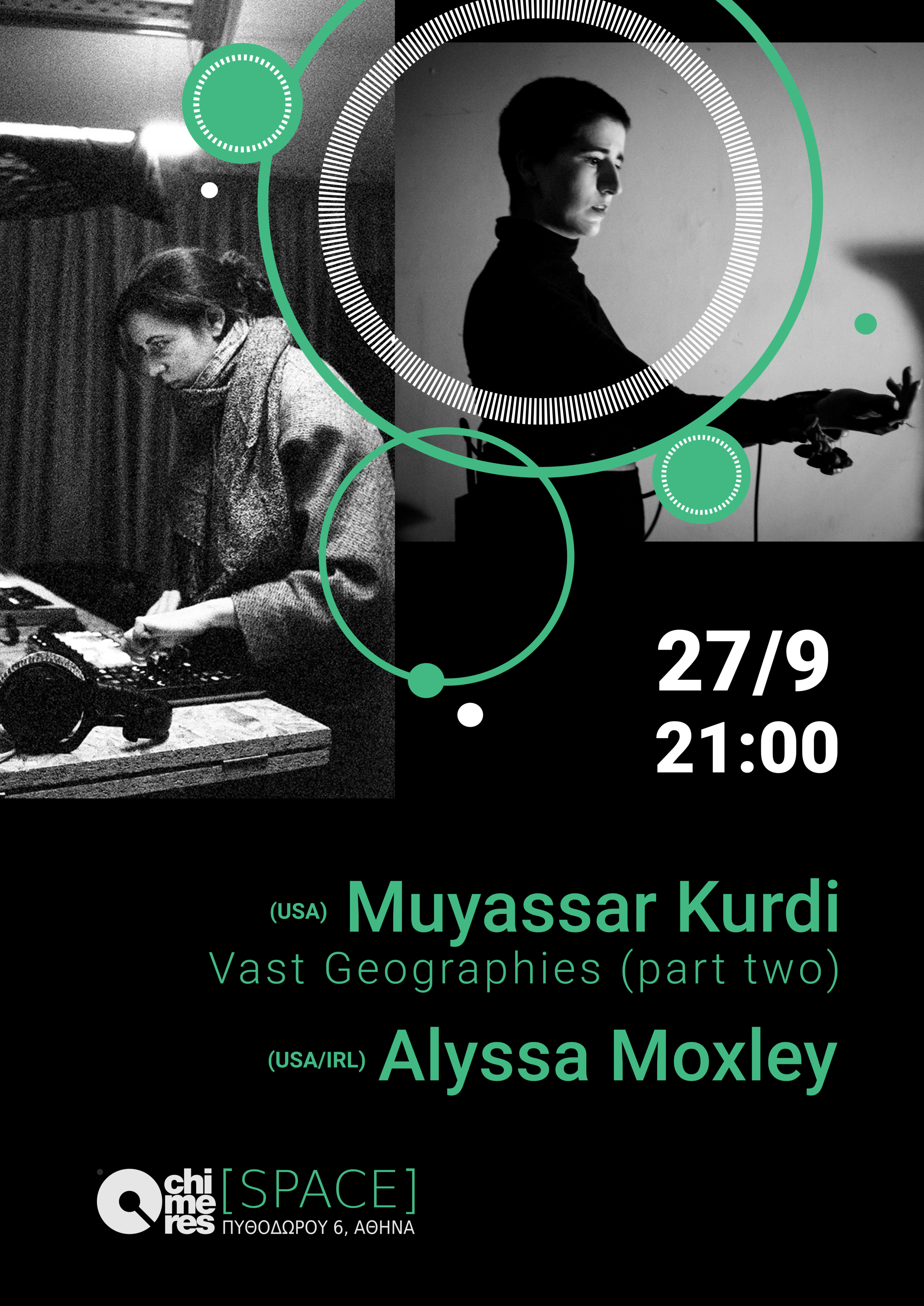 Muyassar Kurdi | Alyssa Moxley Live at Chimeres, Athens, Greece
