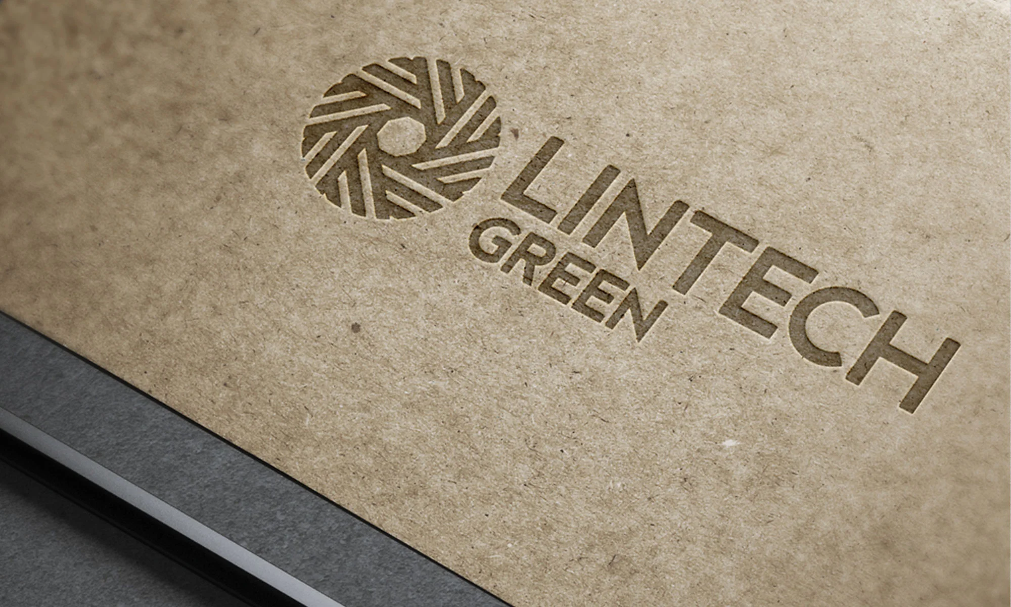 Logo design Lintech Green - realizace