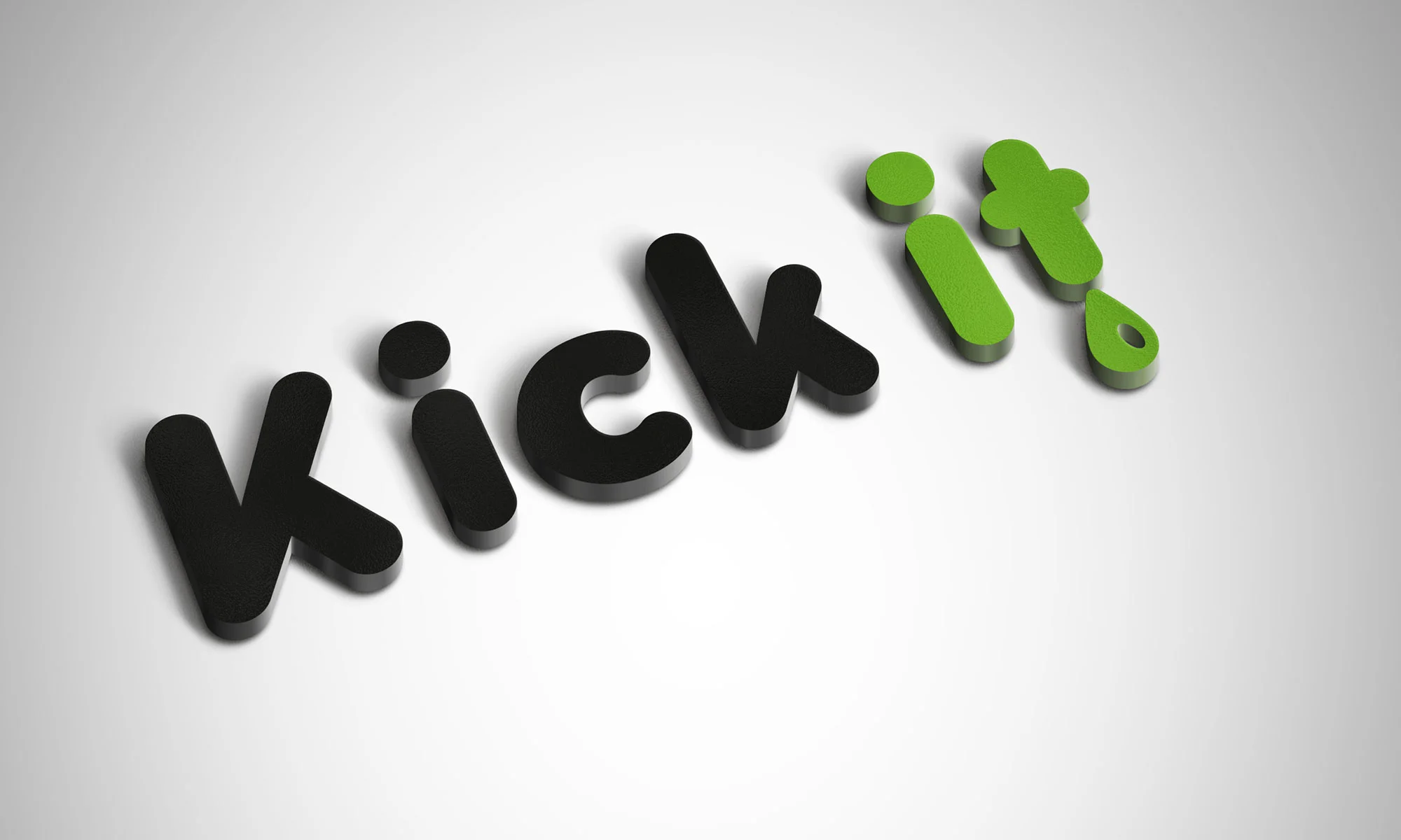 Logo design Kickit - realizace