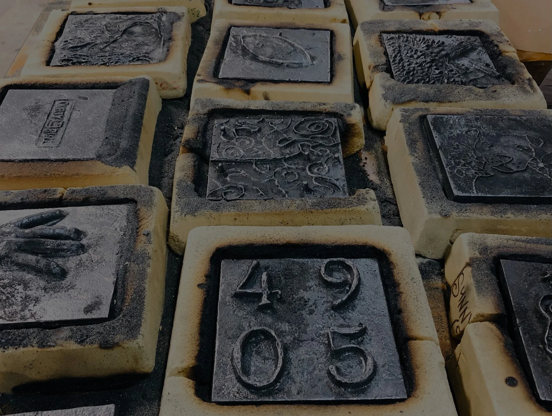 THIRD FRIDAY JULY 21st: SCRATCH BLOCK WORKSHOP for the Nov 4th IRON POUR