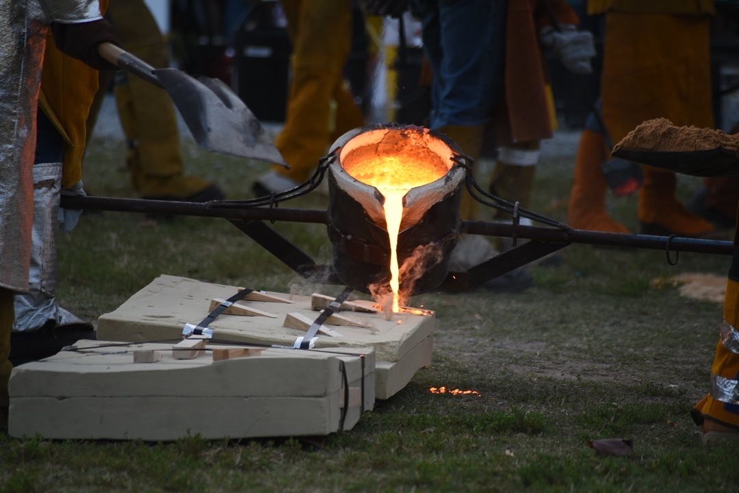 Liberty Arts Iron Pour