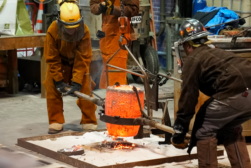 Third Friday Aluminum Pour - April