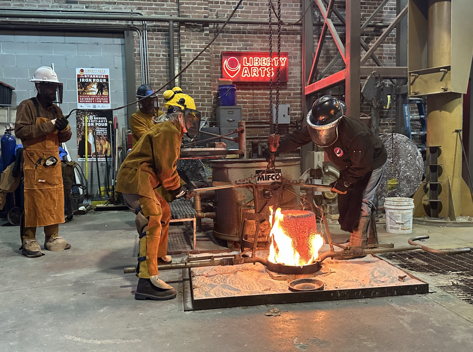 learn at liberty metal casting