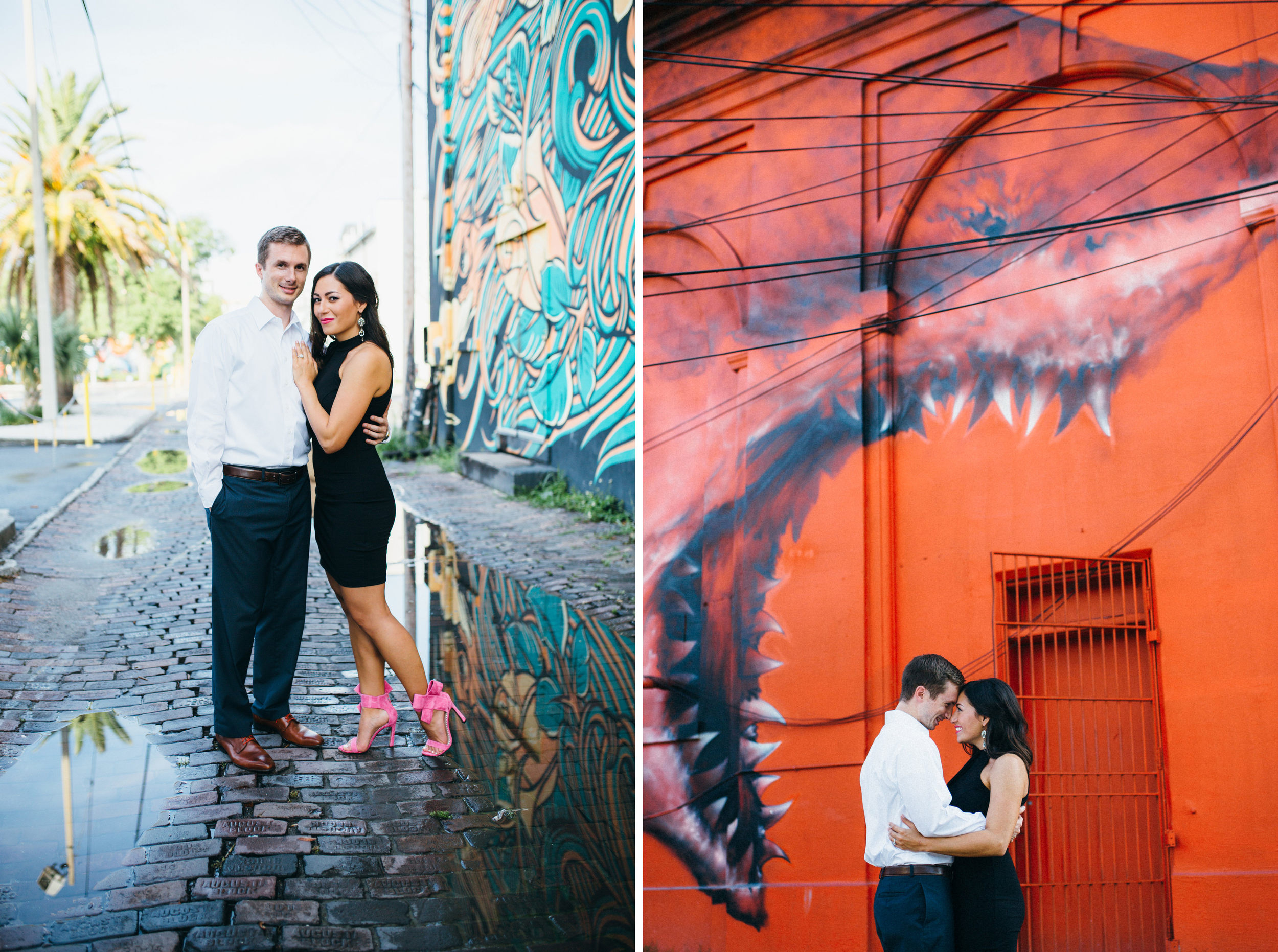 Priska & Russell | Engagement | Downtown St. Petersburg & Ft. De Soto, Florida | Benjamin Hewitt Photography