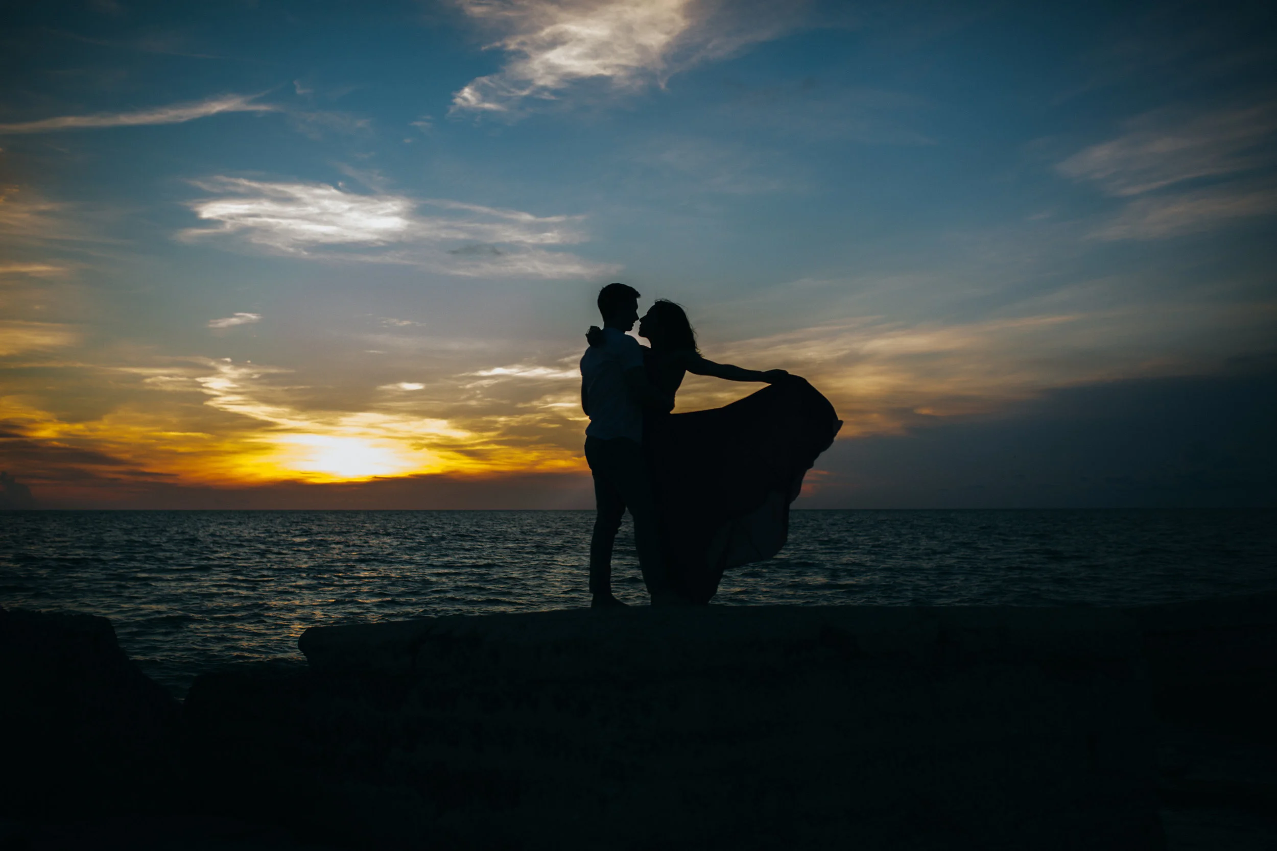 Priska & Russell | Engagement | Downtown St. Petersburg & Ft. De Soto, Florida | Benjamin Hewitt Photography