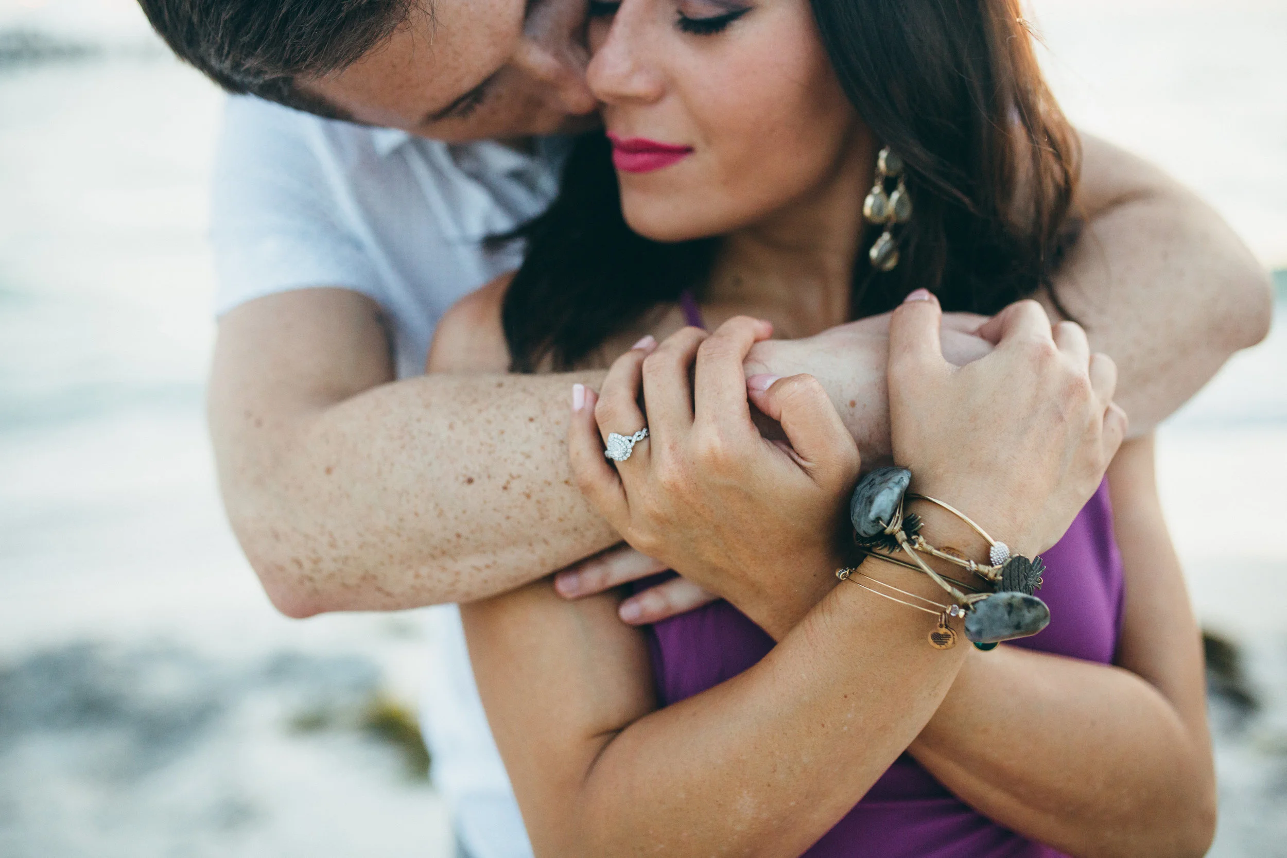 Priska & Russell | Engagement | Downtown St. Petersburg & Ft. De Soto, Florida | Benjamin Hewitt Photography