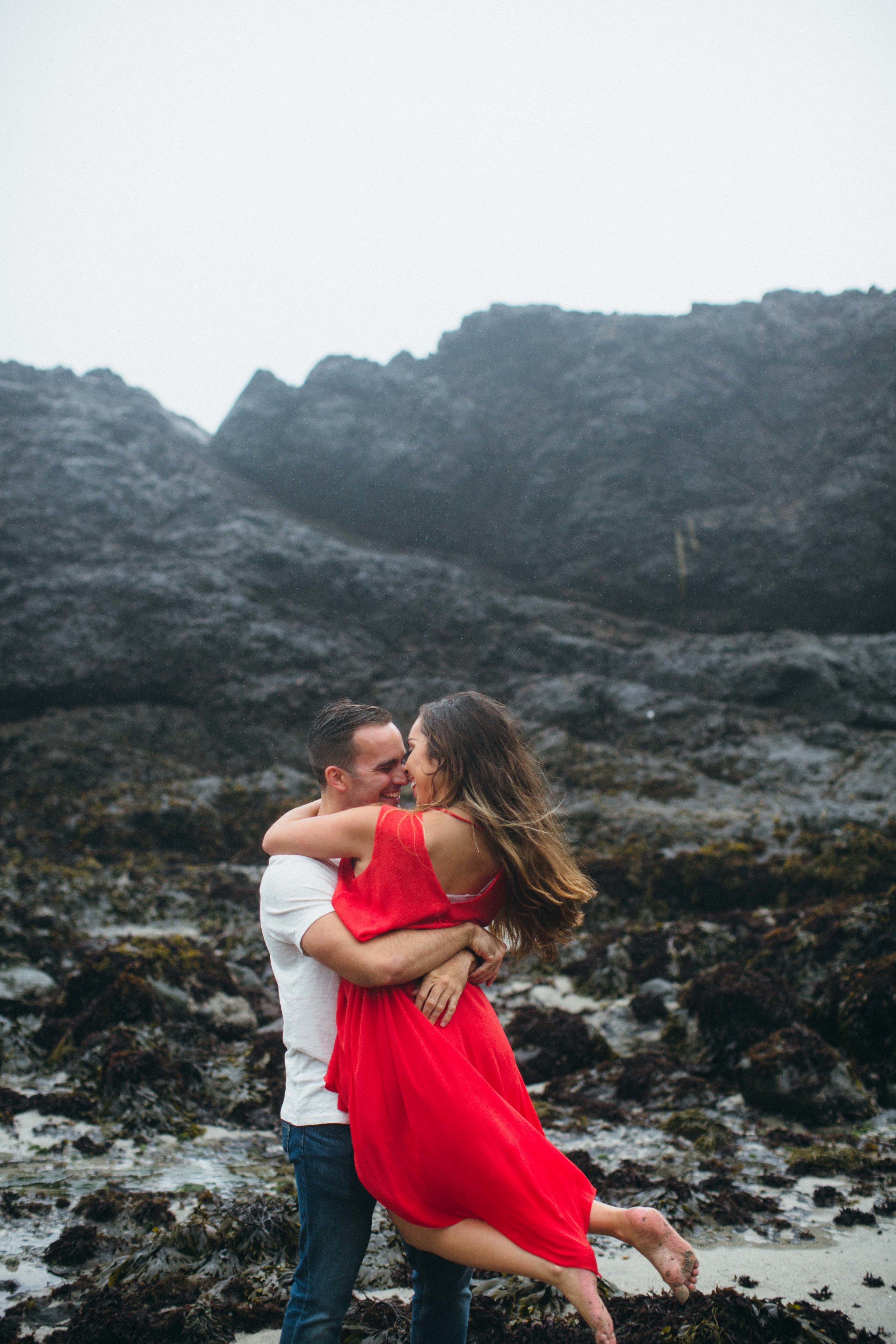 Benjamin Hewitt Photography | Romantic Pfeiffer Beach Portraits | Big Sur, California