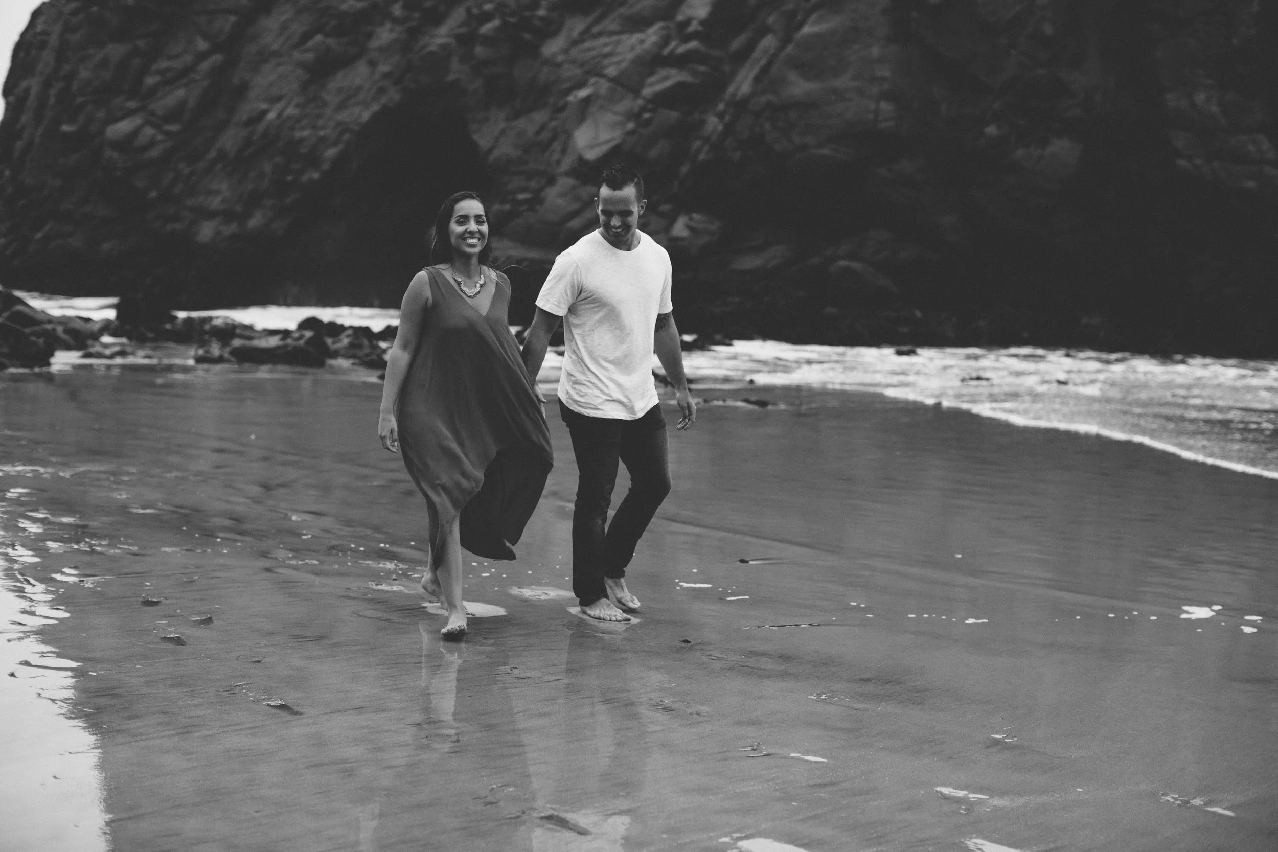 Benjamin Hewitt Photography | Romantic Pfeiffer Beach Portraits | Big Sur, California