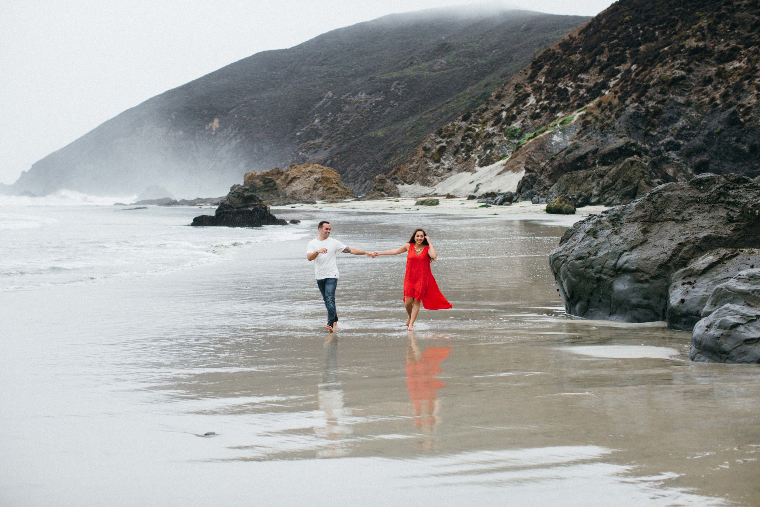 Benjamin Hewitt Photography | Romantic Pfeiffer Beach Portraits | Big Sur, California