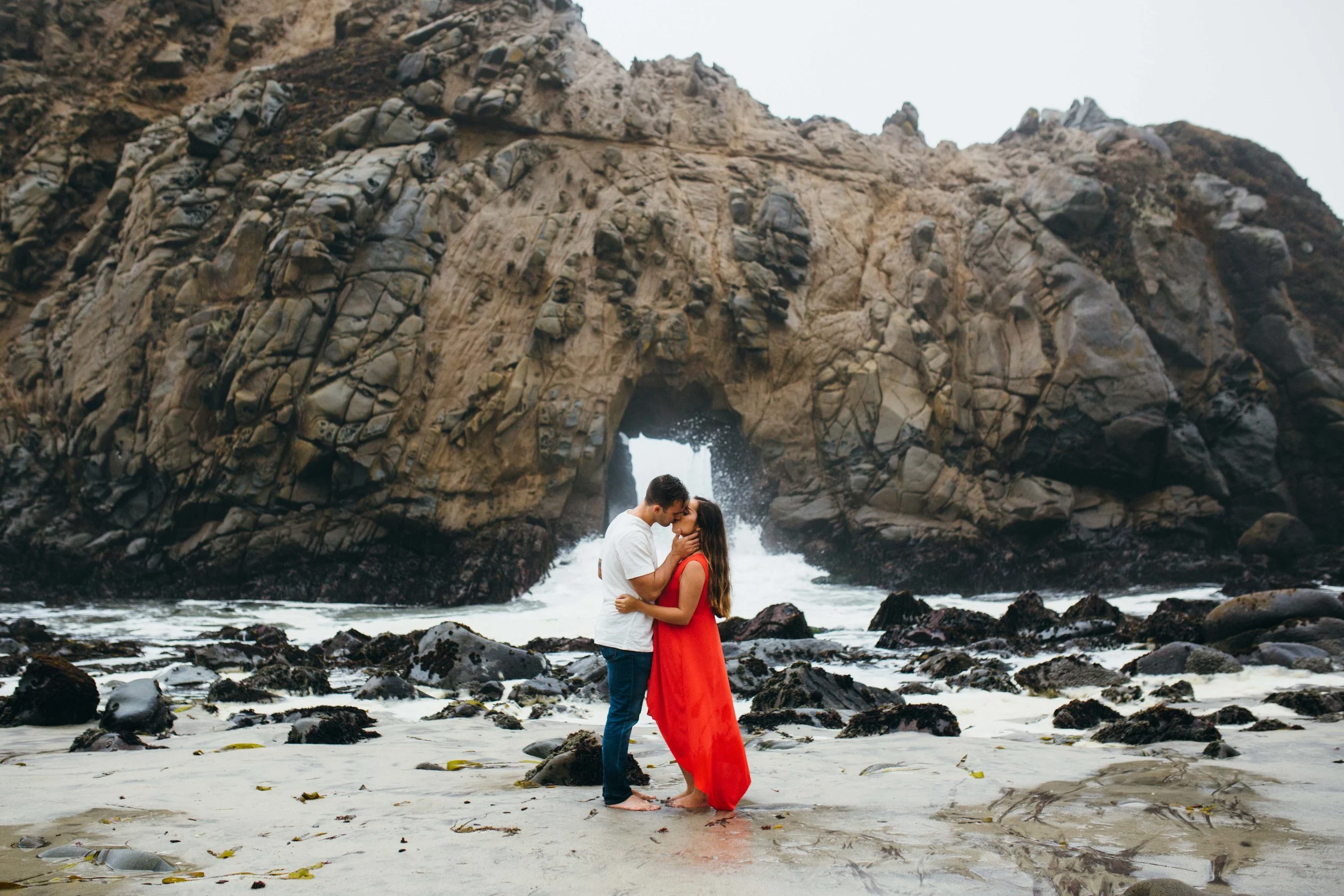 Benjamin Hewitt Photography | Romantic Pfeiffer Beach Portraits | Big Sur, California