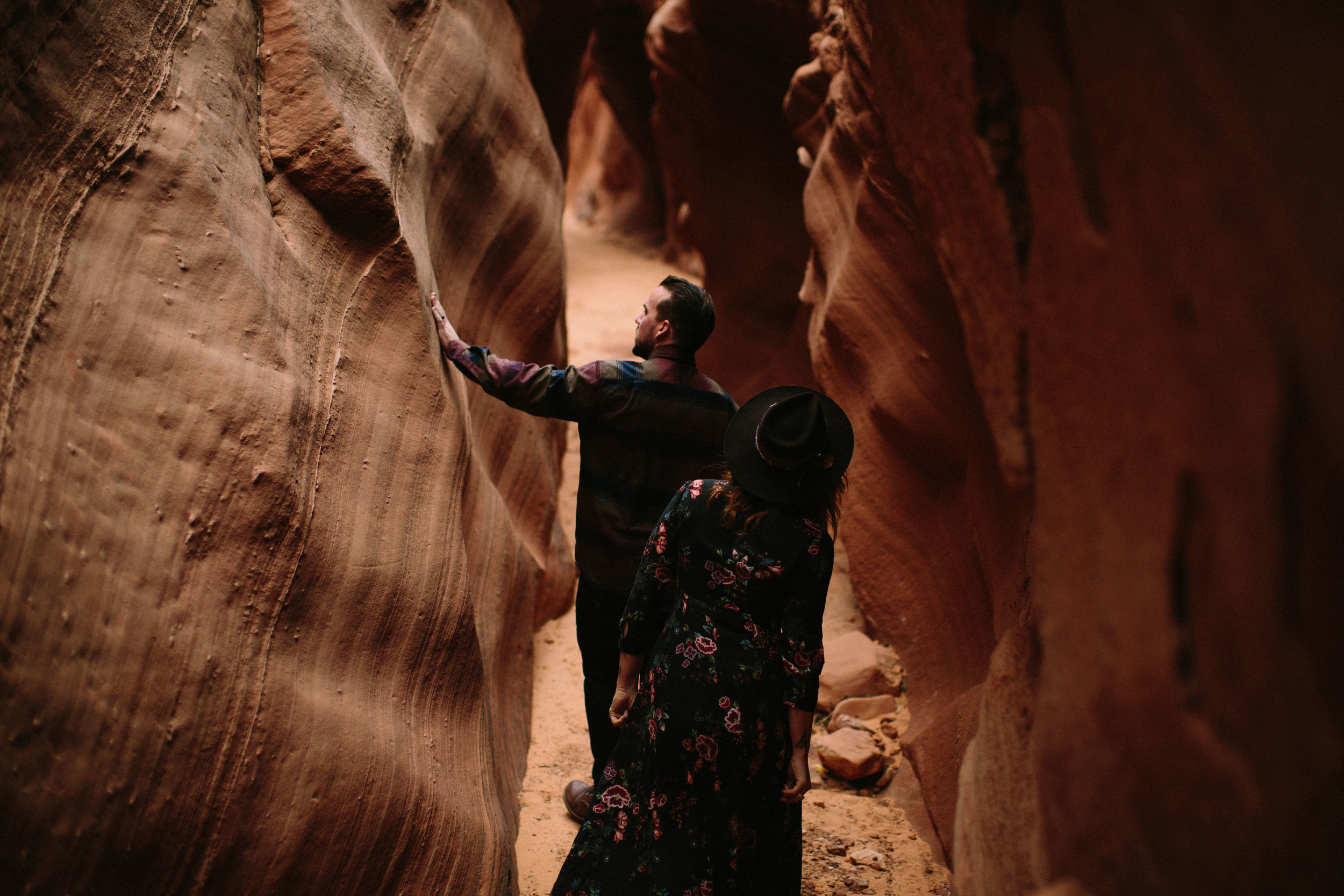 Arizona Engagement Photographer | Benjamin Hewitt Photography | Antelope Canyon - Waterhole Canyon