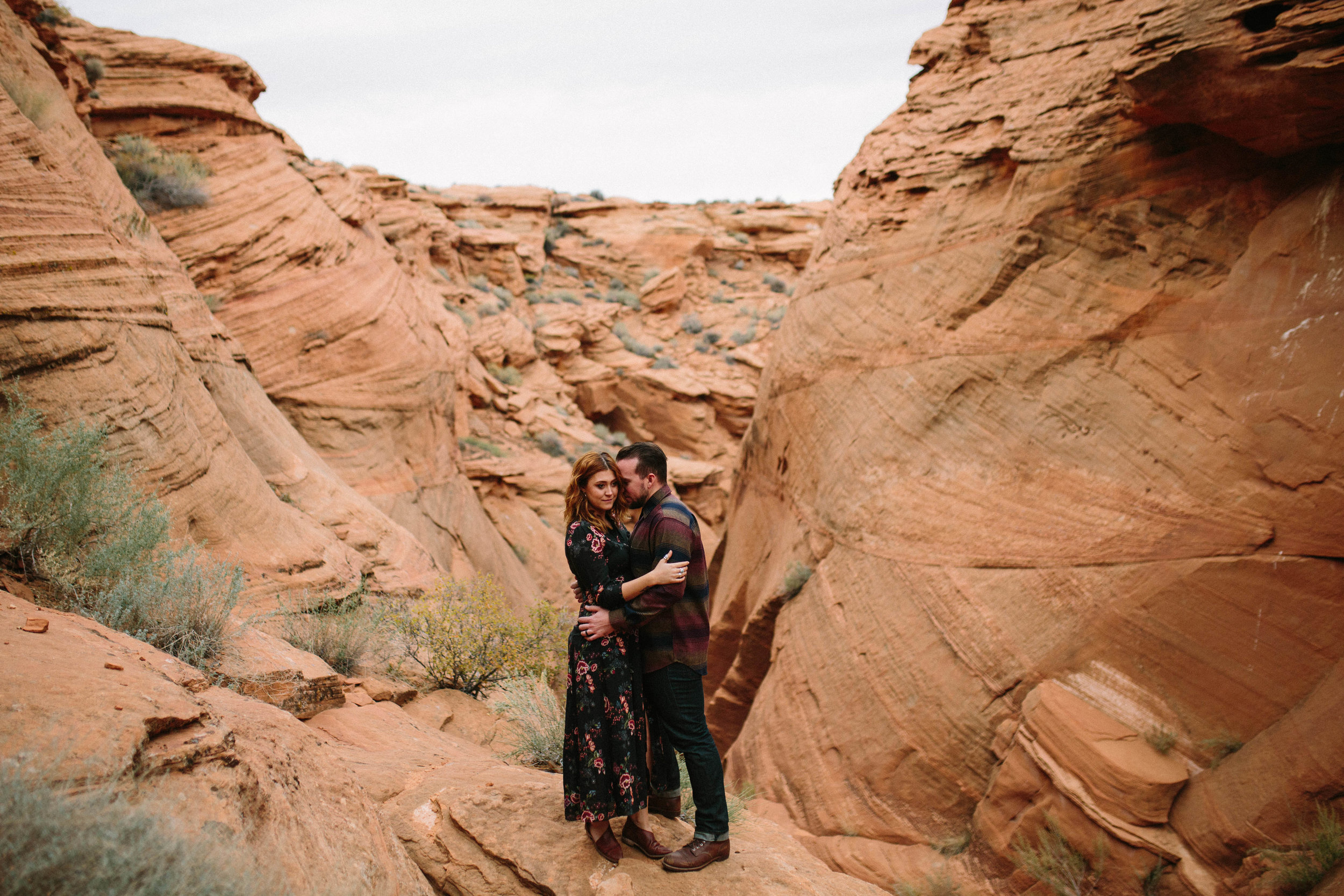 Arizona Engagement Session | Benjamin Hewitt Photography | Antelope Canyon - Waterhole Canyon