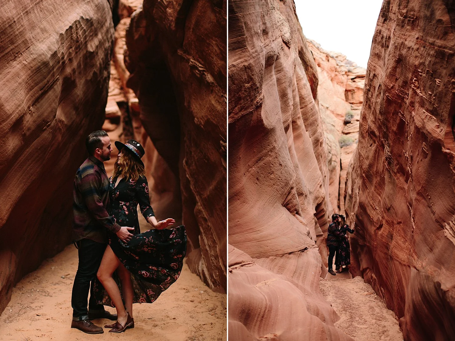 Arizona Engagement Session | Benjamin Hewitt Photography | Antelope Canyon - Waterhole Canyon