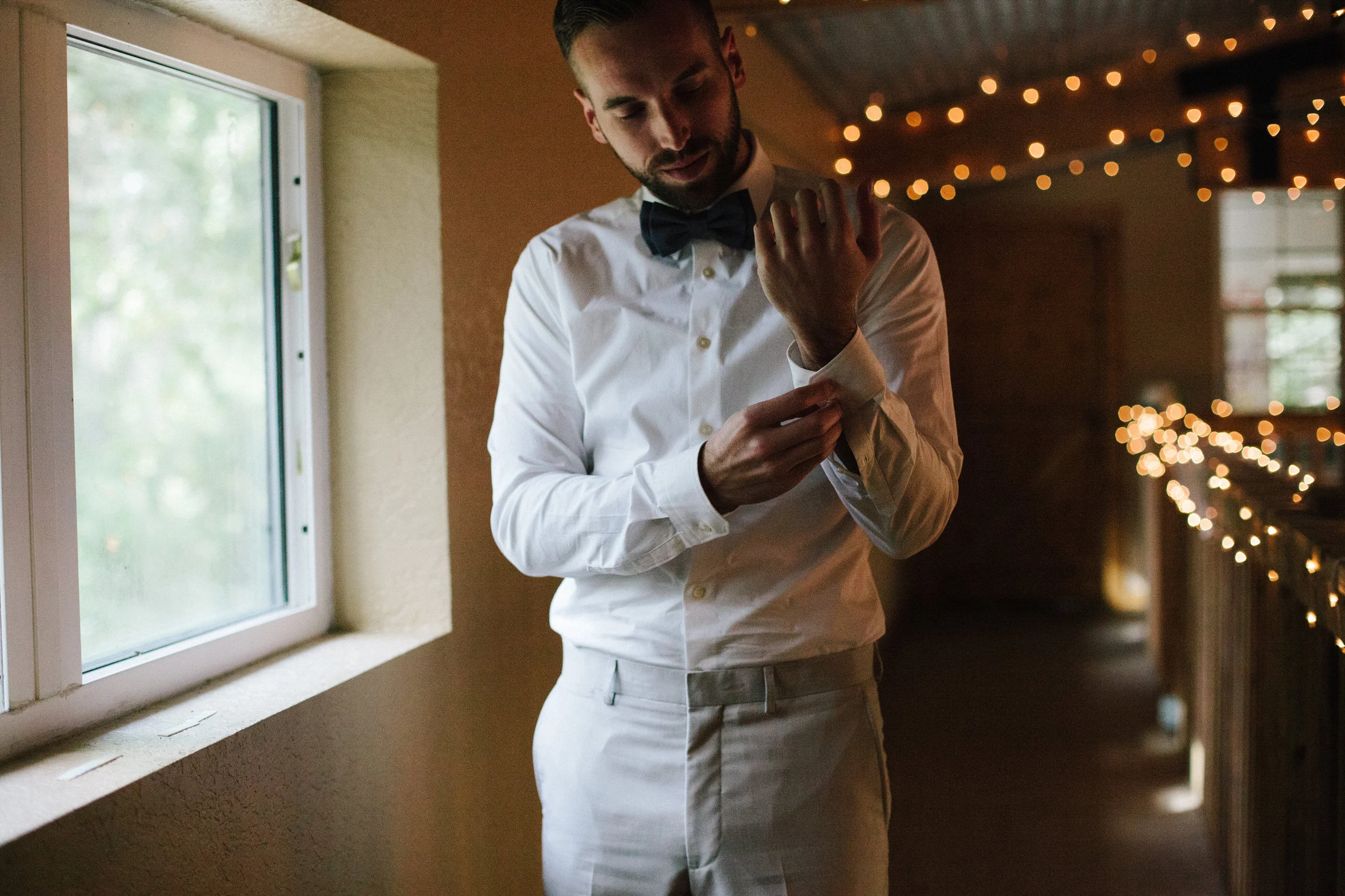 Groom Getting Ready Plant City Florida Wedding Photographer Benjamin Hewitt Photography