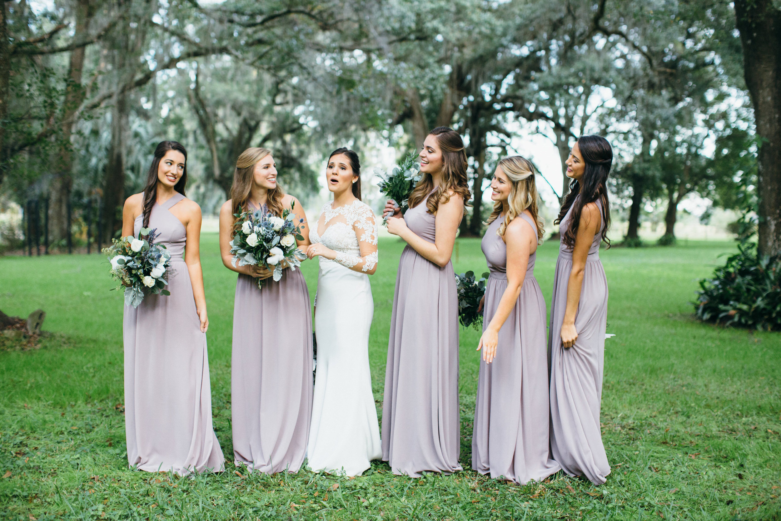 Wedding Bridesmaids Plant City Florida Photographer Benjamin Hewitt Photography