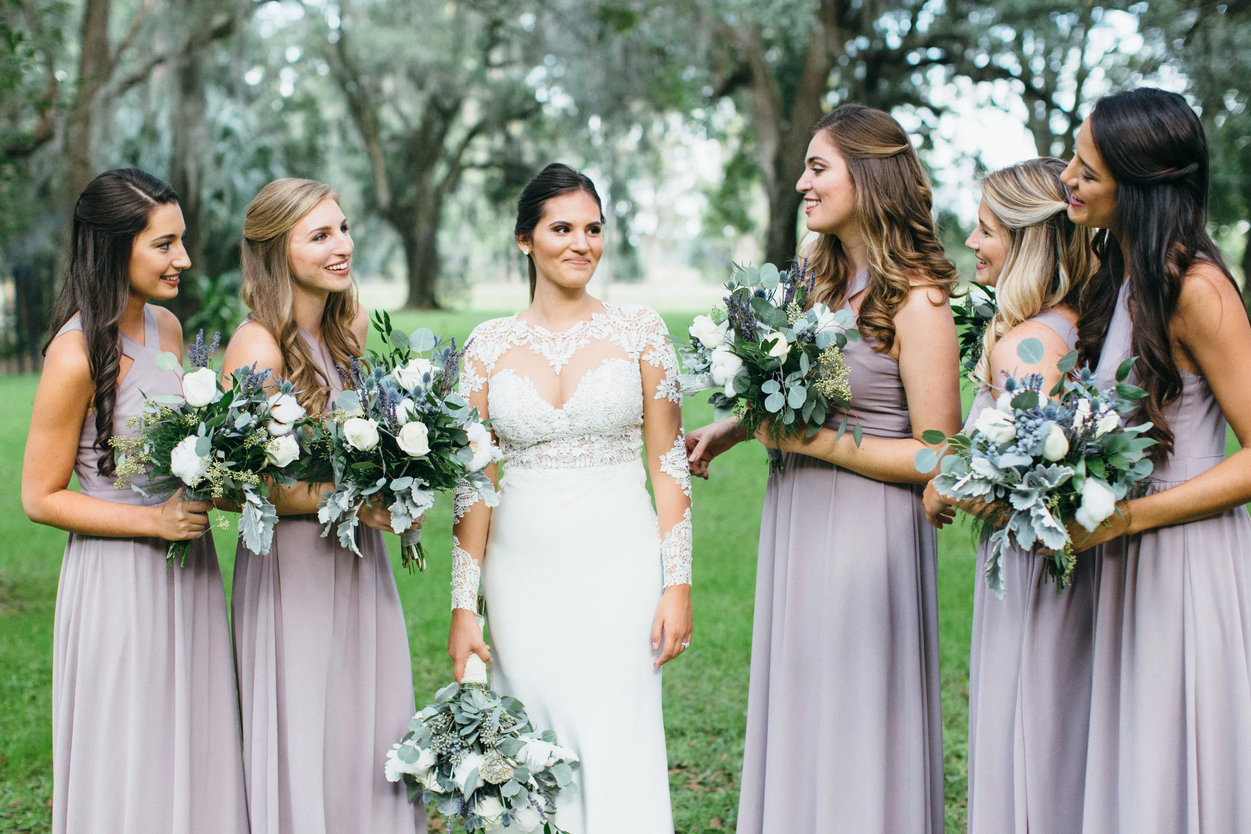 Wedding Bridesmaids Plant City Florida Photographer Benjamin Hewitt Photography