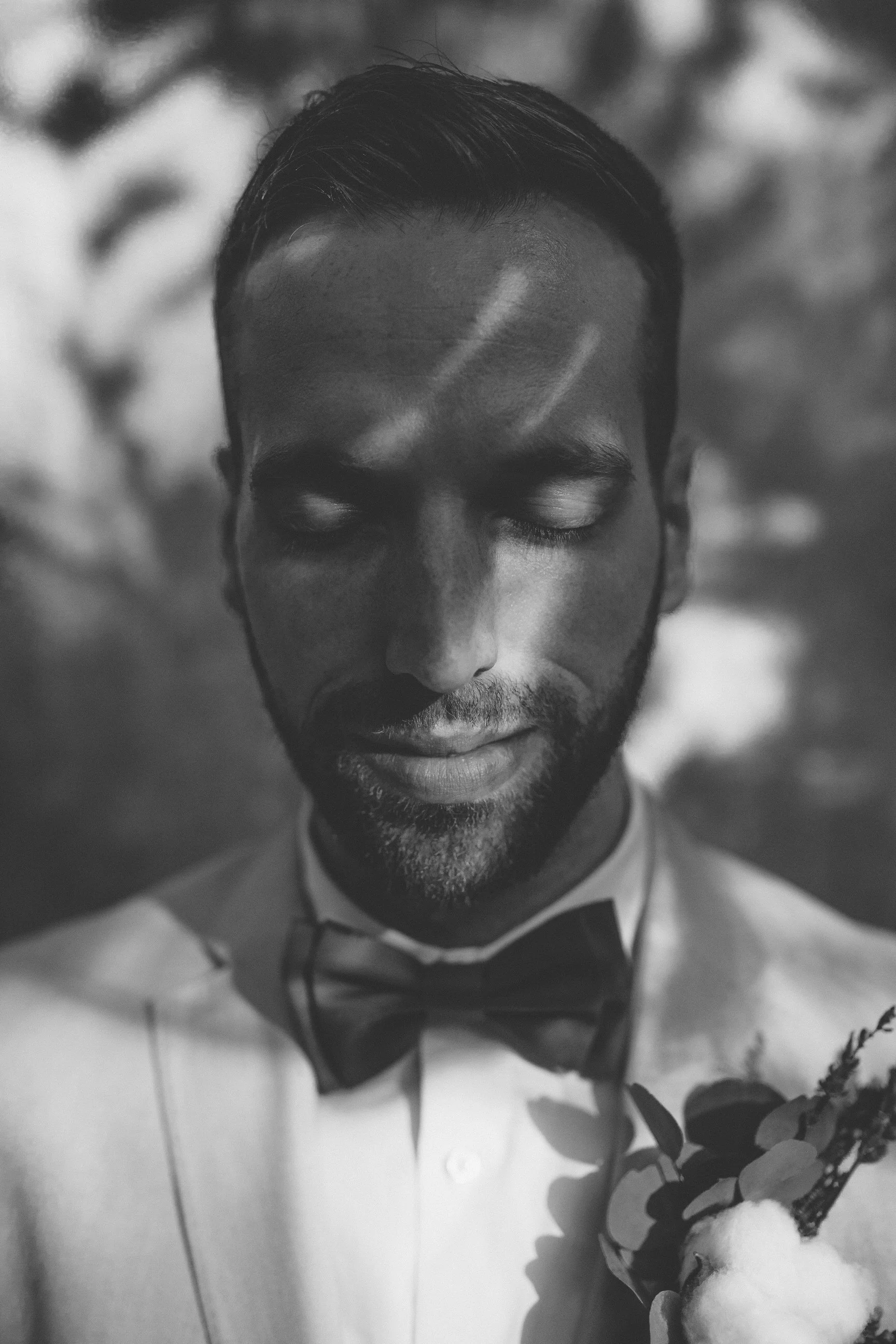 Groom Portrait Plant City Florida Wedding Photographer Benjamin Hewitt Photography